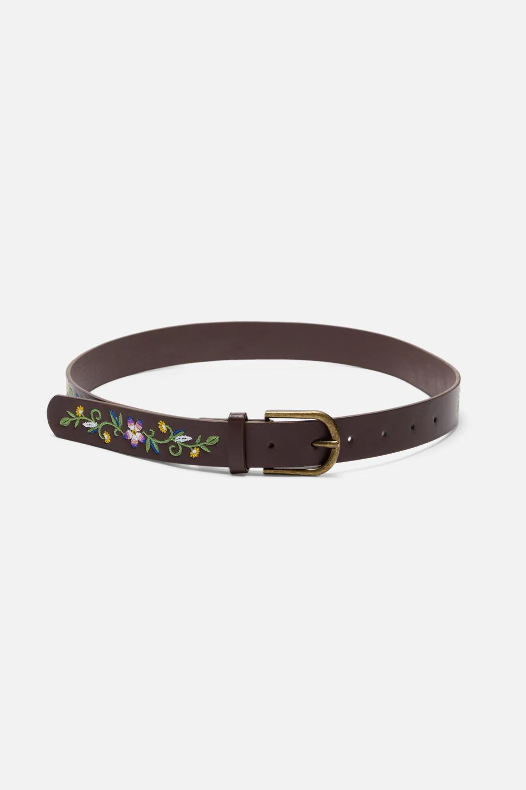 Choc Embroidered Belt