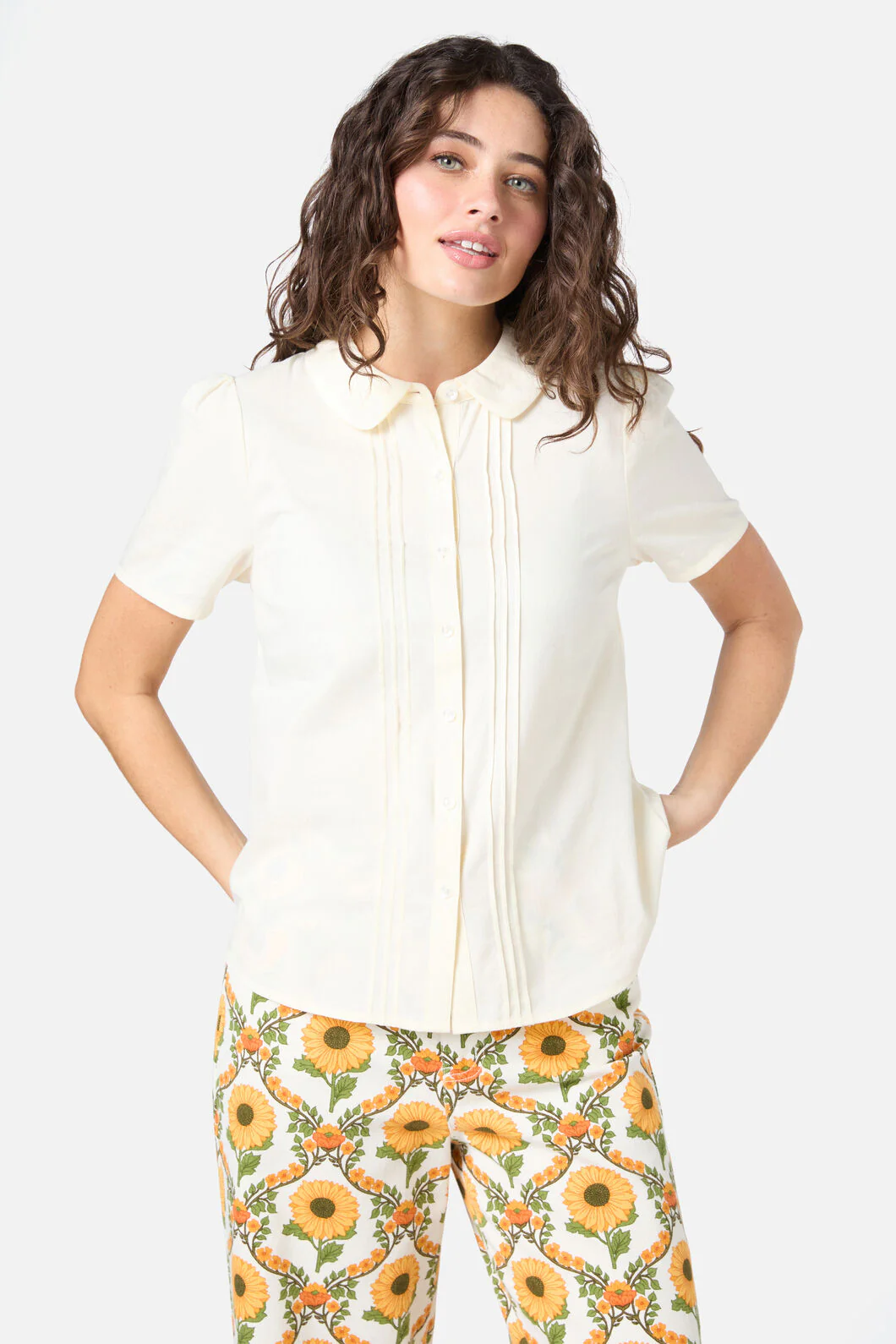 Lizzy Short Sleeve Blouse