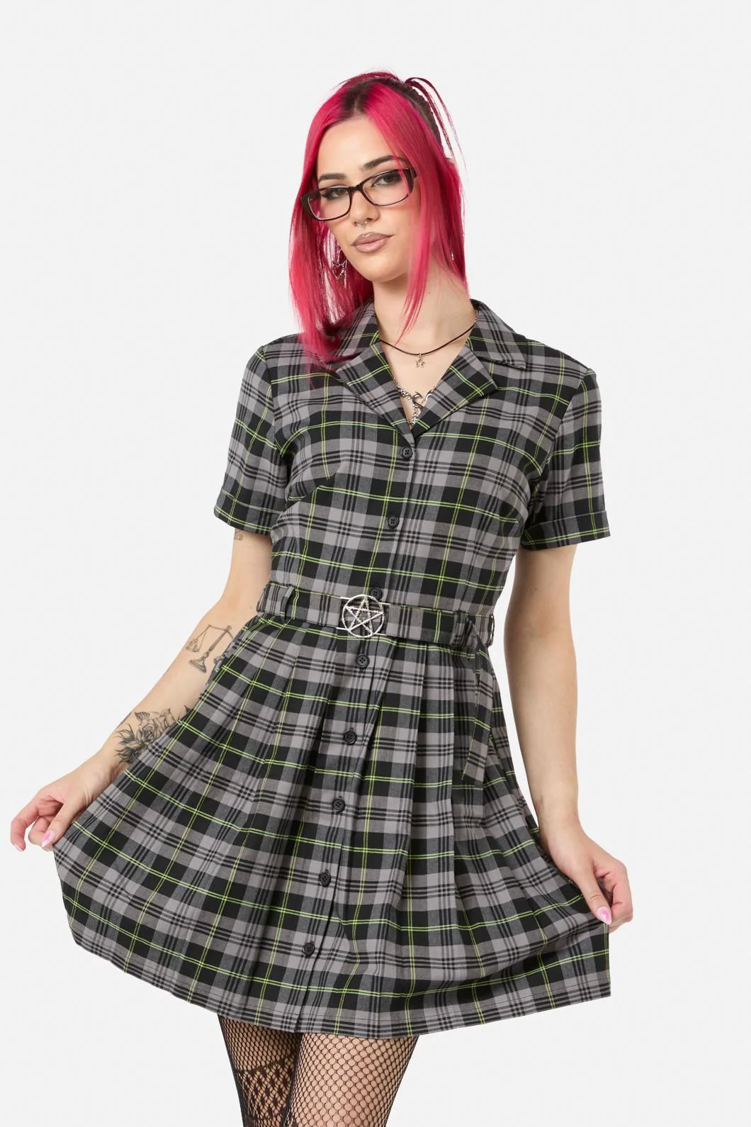 Encounter Tartan Dress