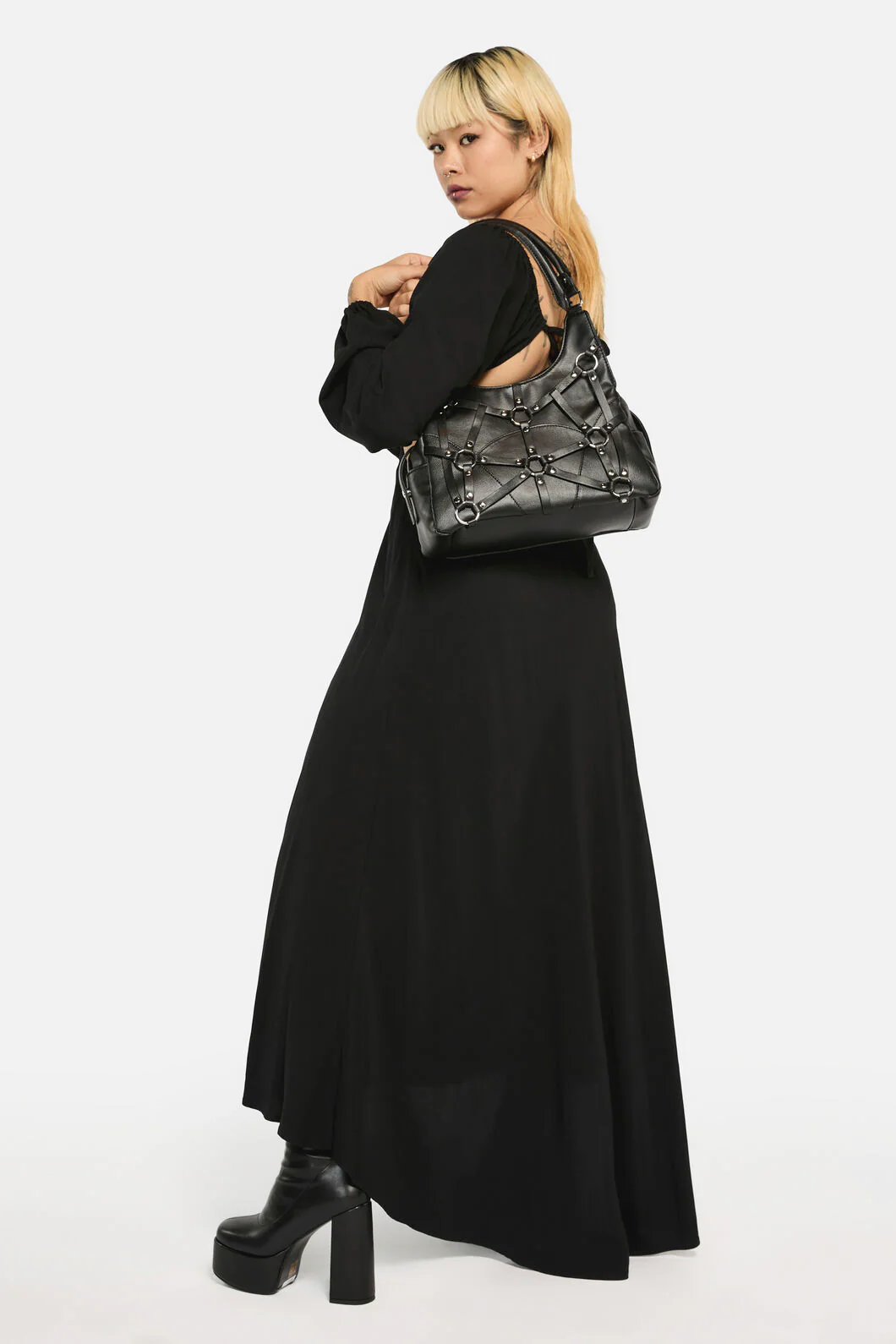 Strapped Up Shoulder Bag