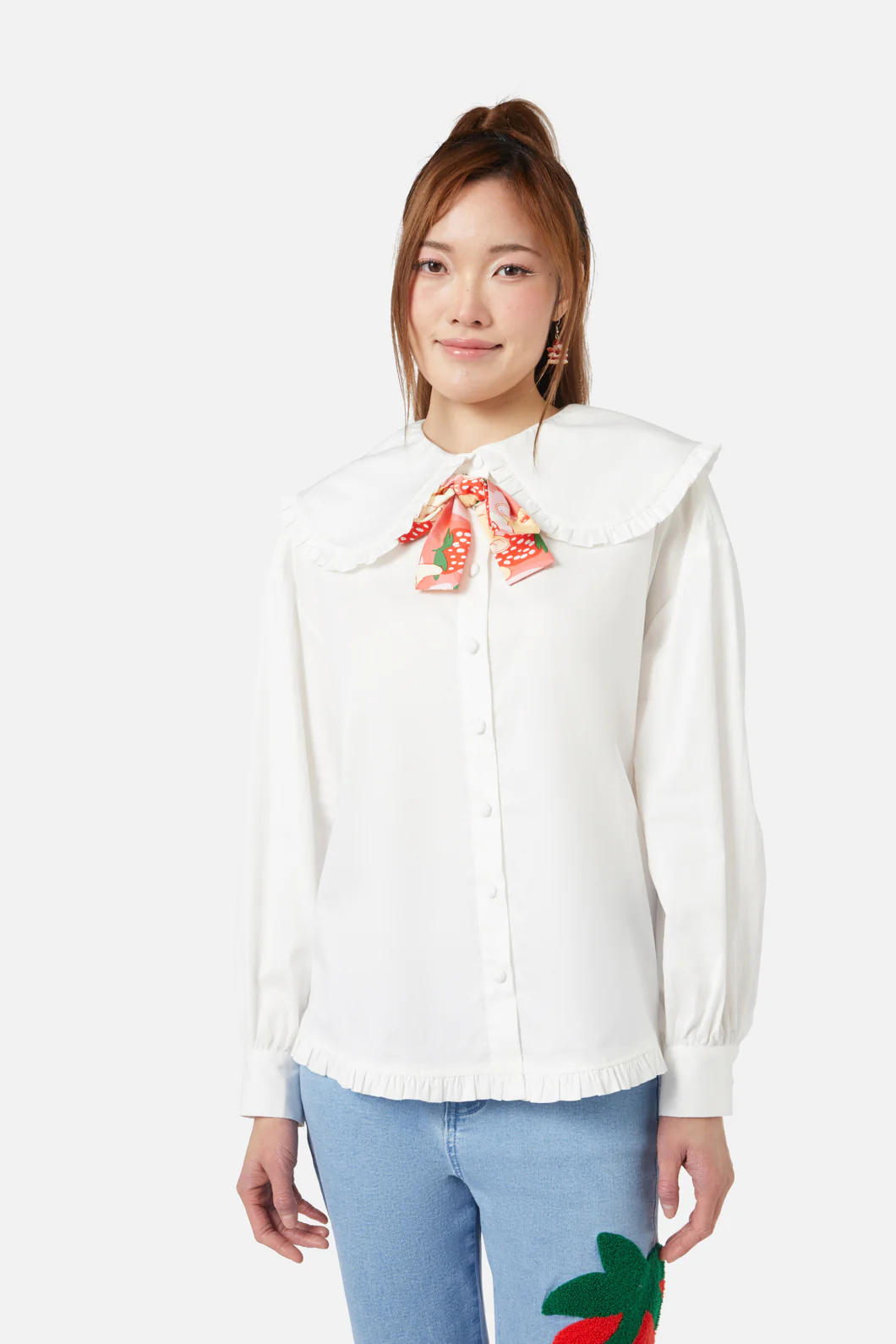 Oh Me Oh My Bow Blouse