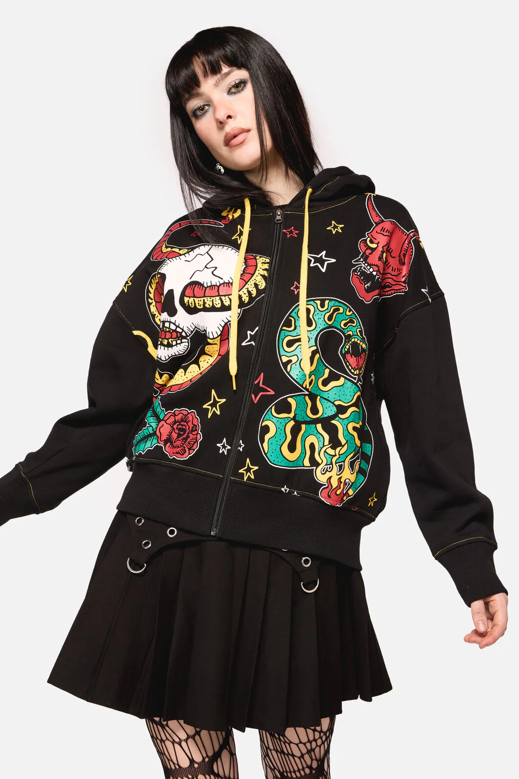 Lawless Print Hoodie