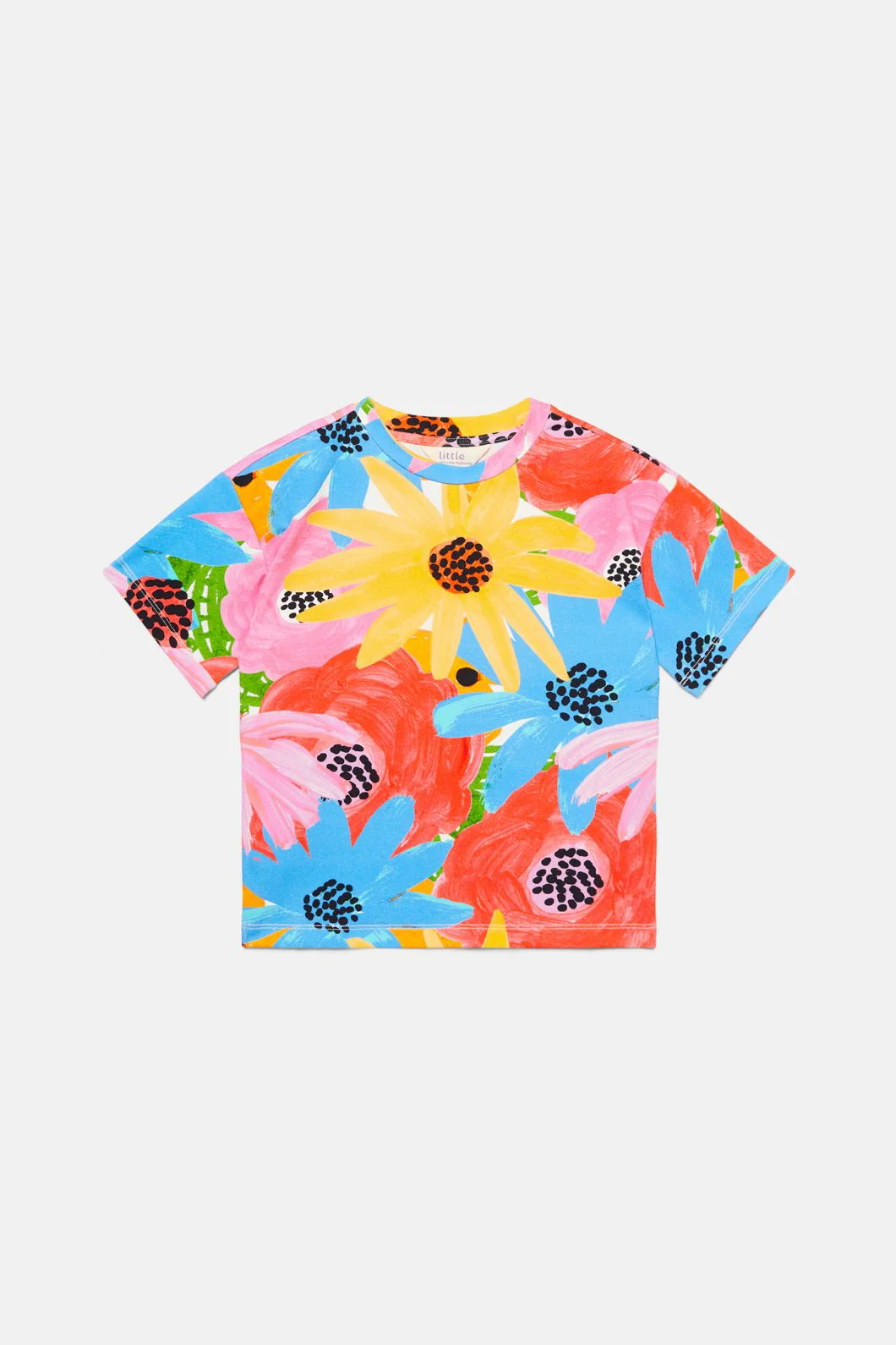 Big Floral Kids SS Tee