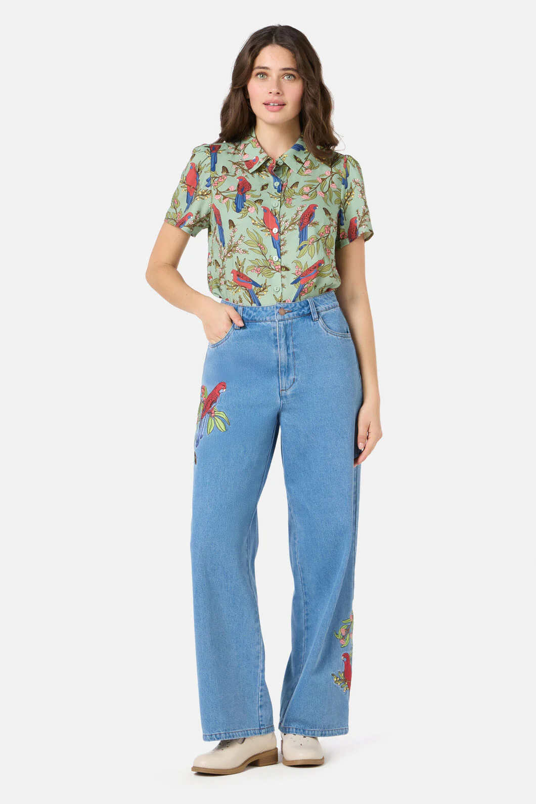 Rosella Short Sleeve Blouse