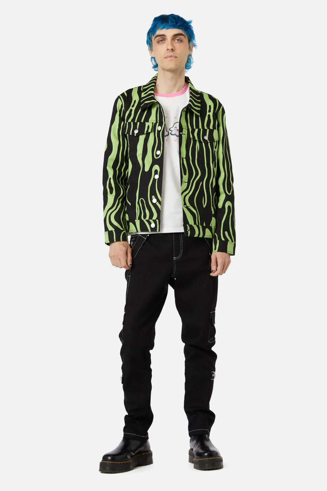 Ghost Wave Unisex Jacket