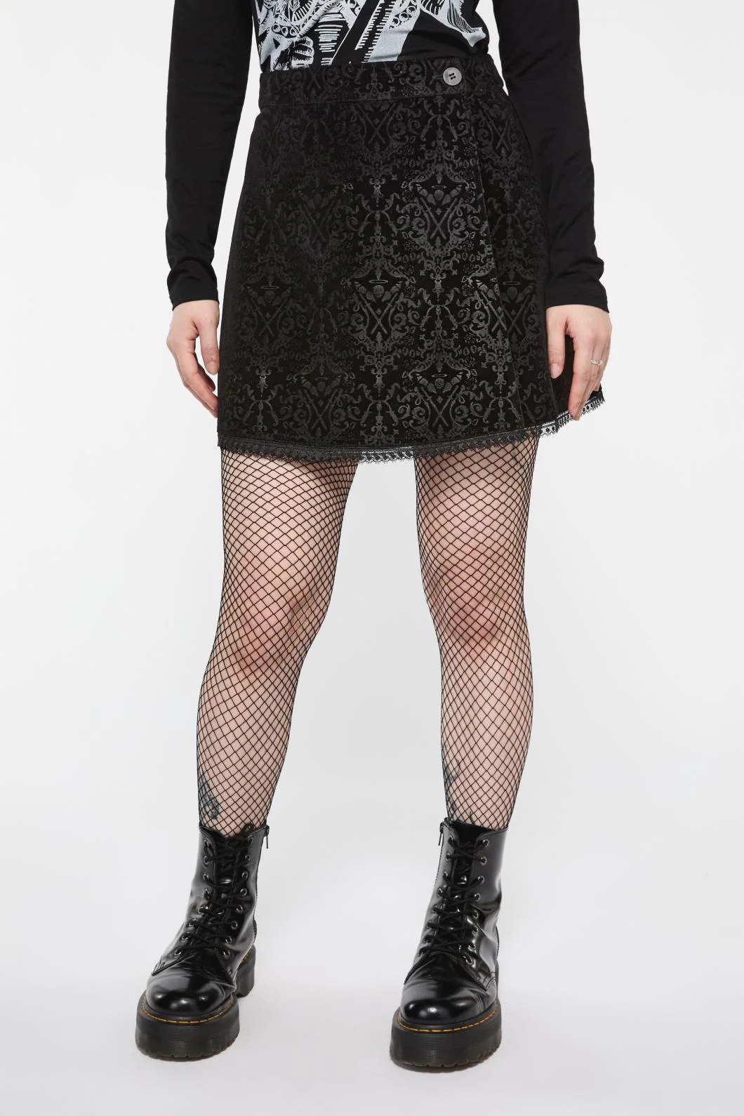 Not Afraid Velvet Skirt