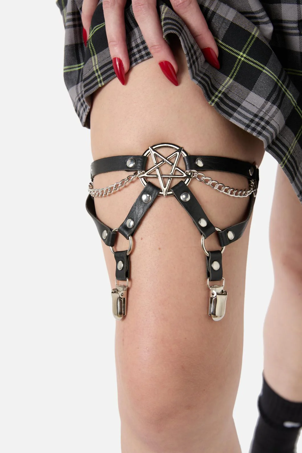 Pentagram Chain Garter