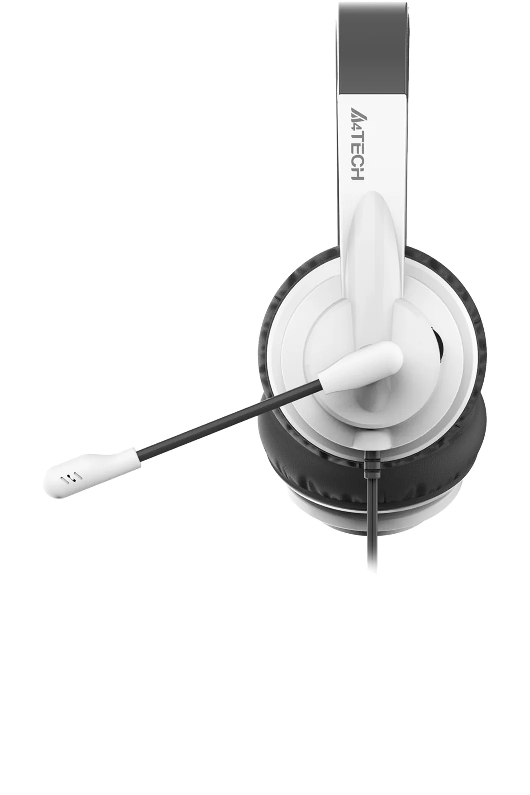 HU-10 USB Wired Headset (Black white)