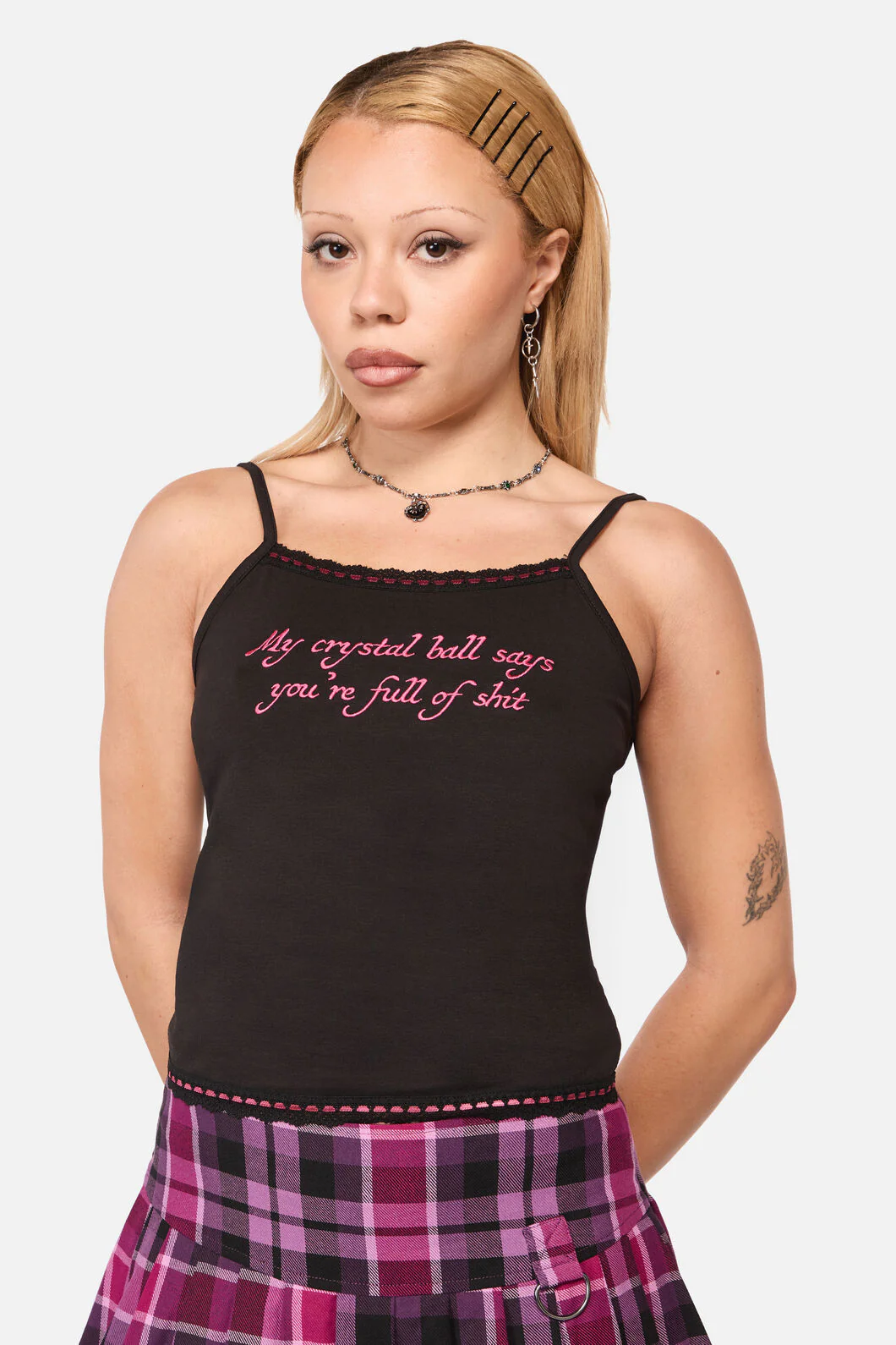 Predictions Embroidered Tank