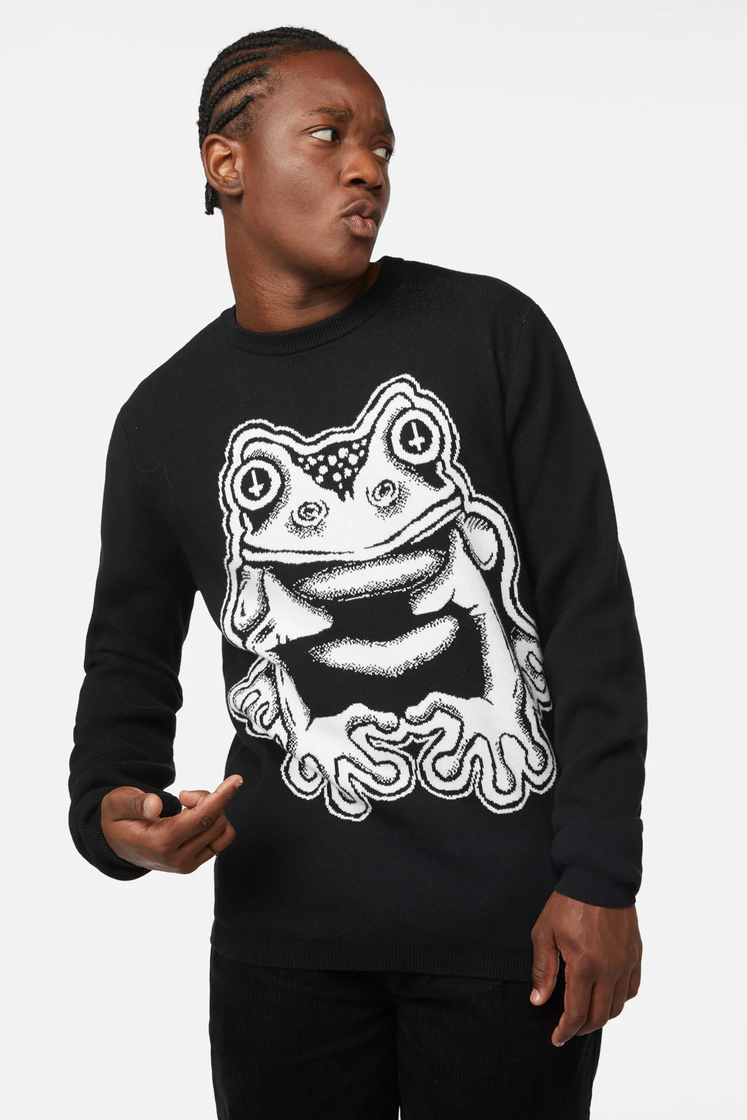 Frog Friend Unisex Knit