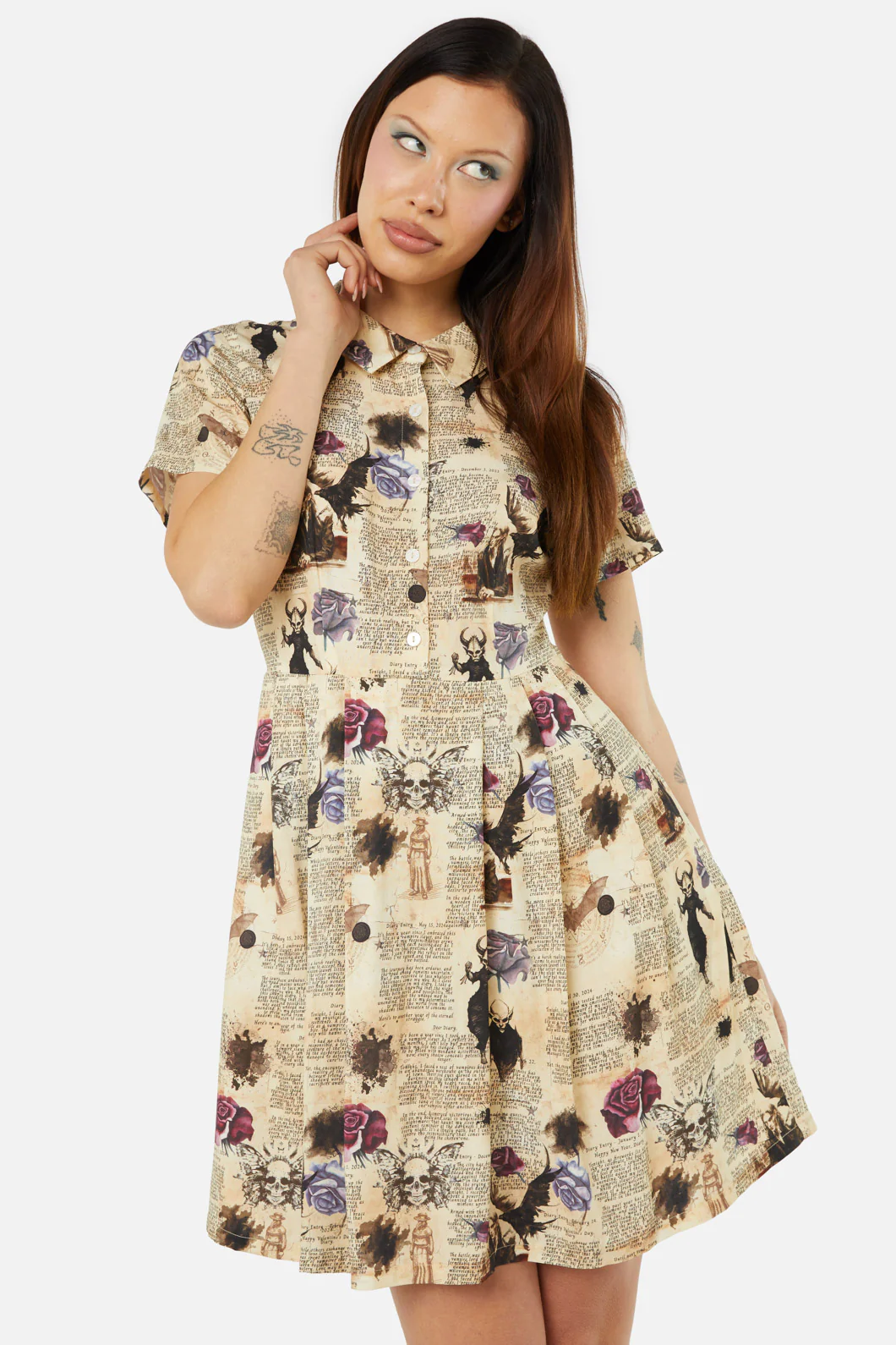 Ruled Journal Dress