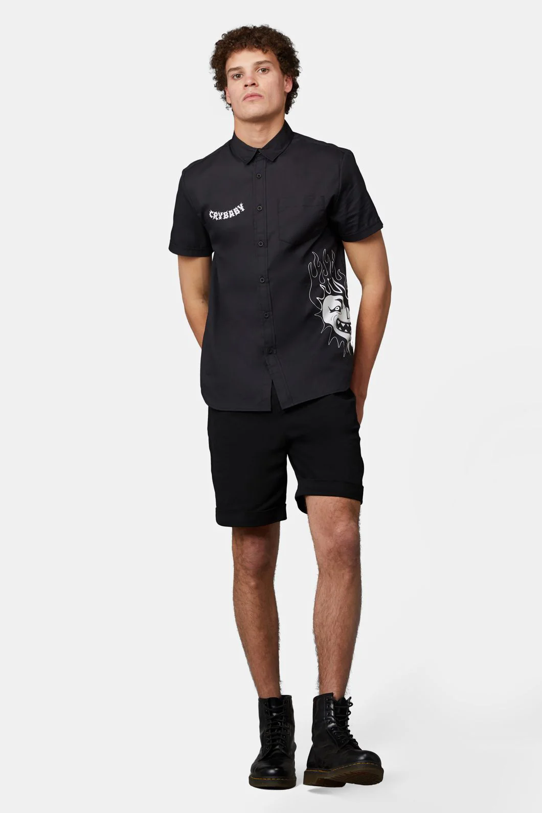 The End Side Printed Short Sleeve Shirt