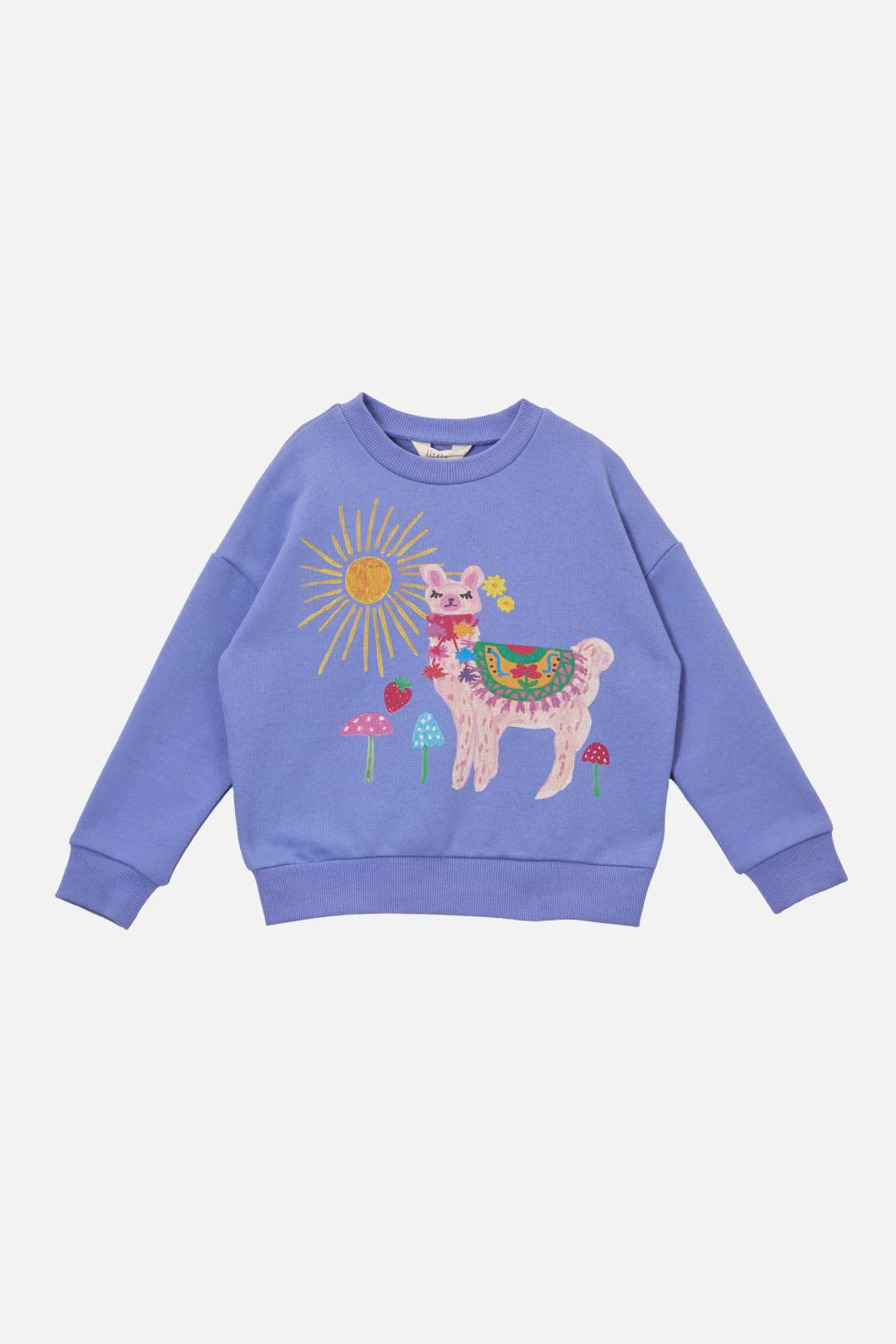 Pretty Llama Kids Sweater
