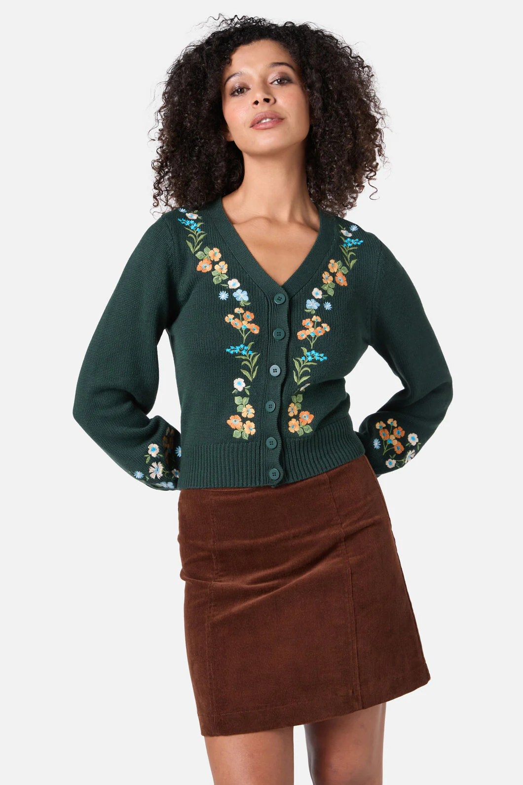 Ada Embroidered Cardi