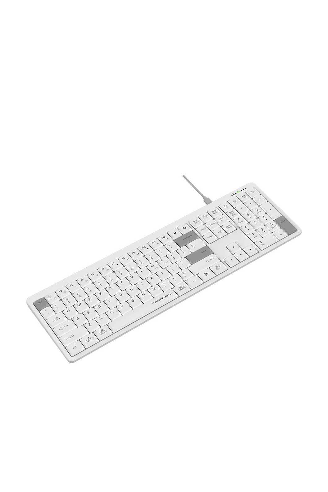 FX55 Low Profile Full Keyboard (White)