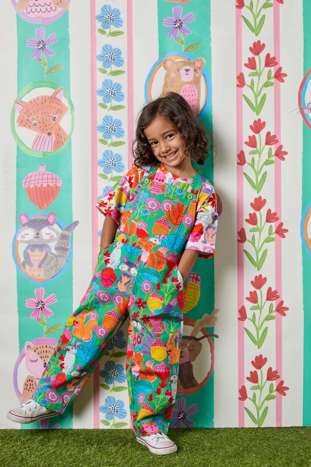 Woodland Kids Overalls