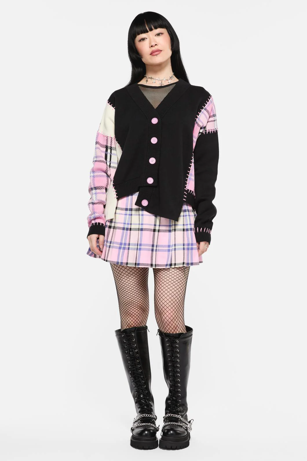 Dragon Scales Patchwork Cardi