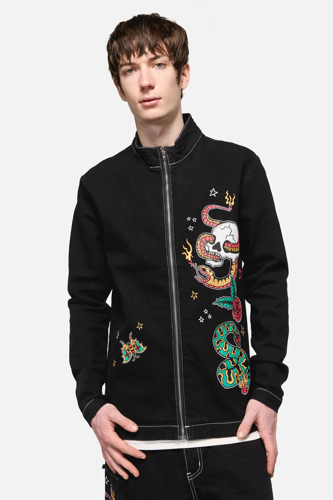 Lawless Denim Zipper Jacket