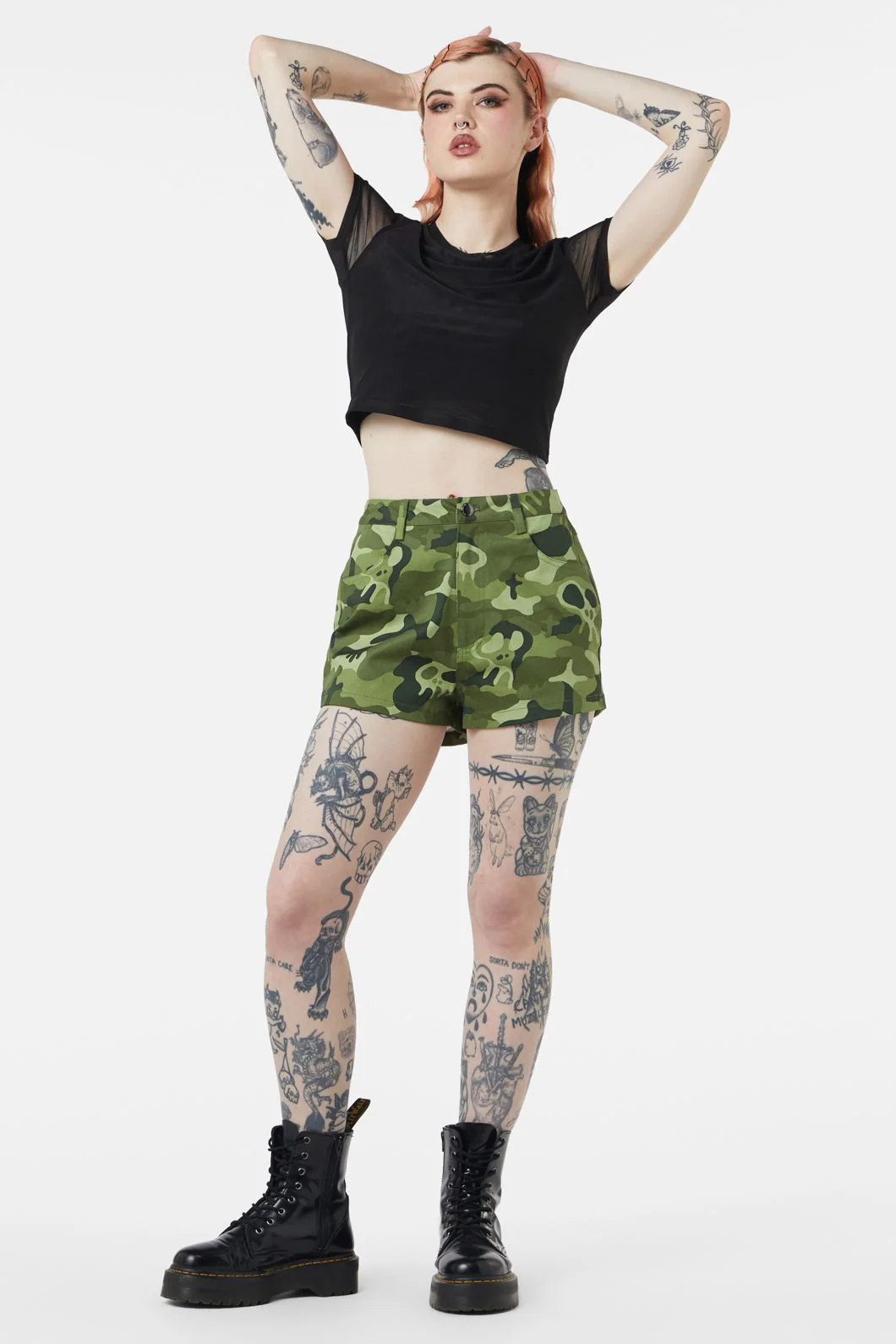 Nook Of The Garden Camo Short