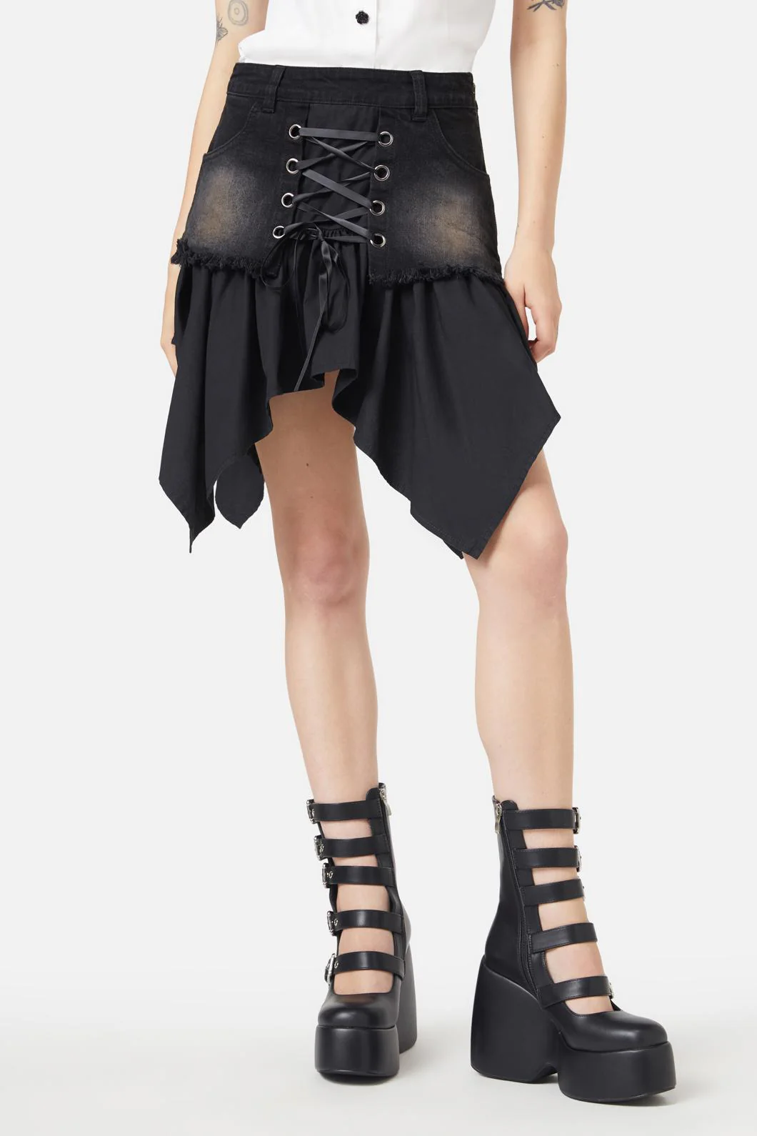 Frosty Air Jaggered Skort