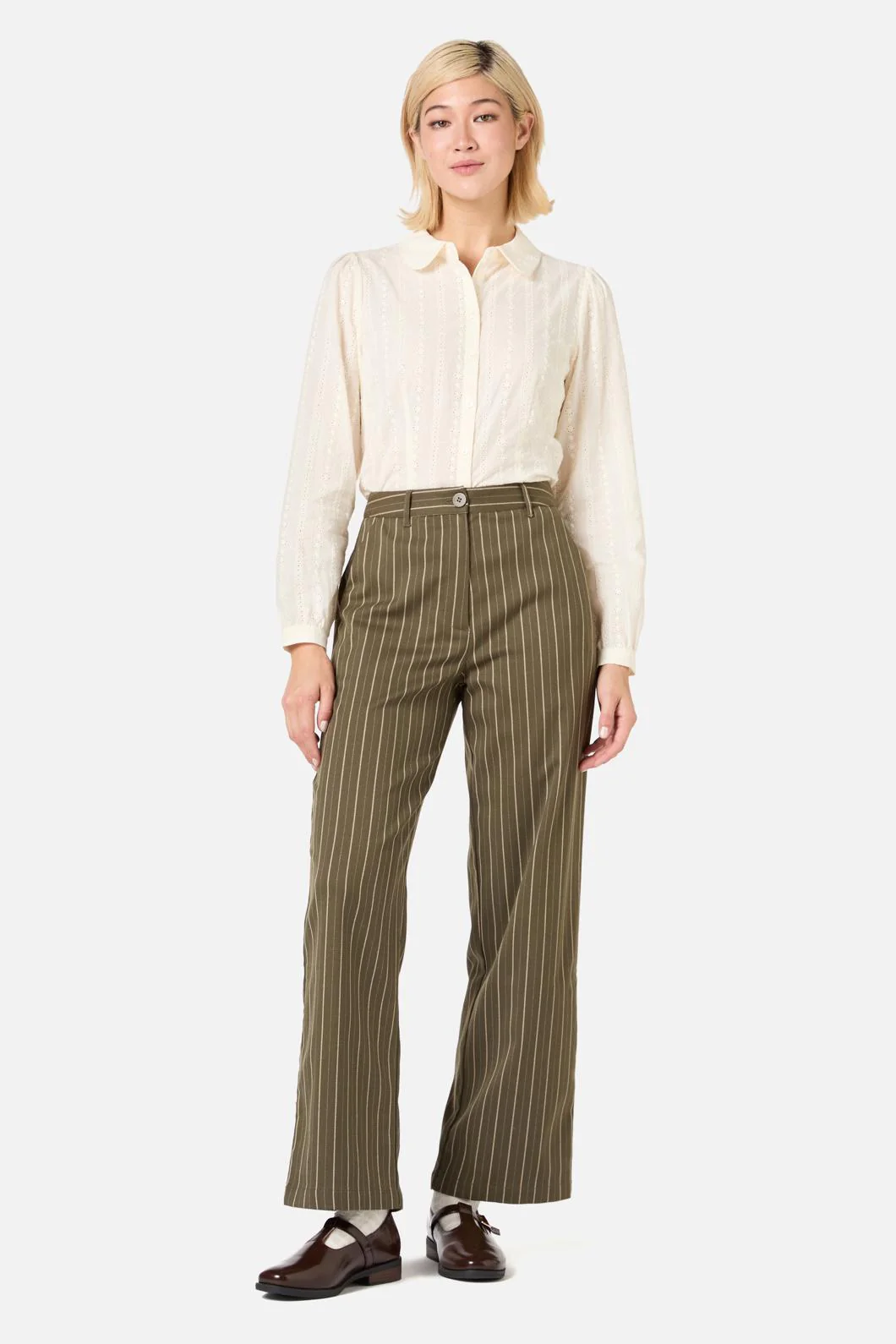 Abby Pinstripe Pant
