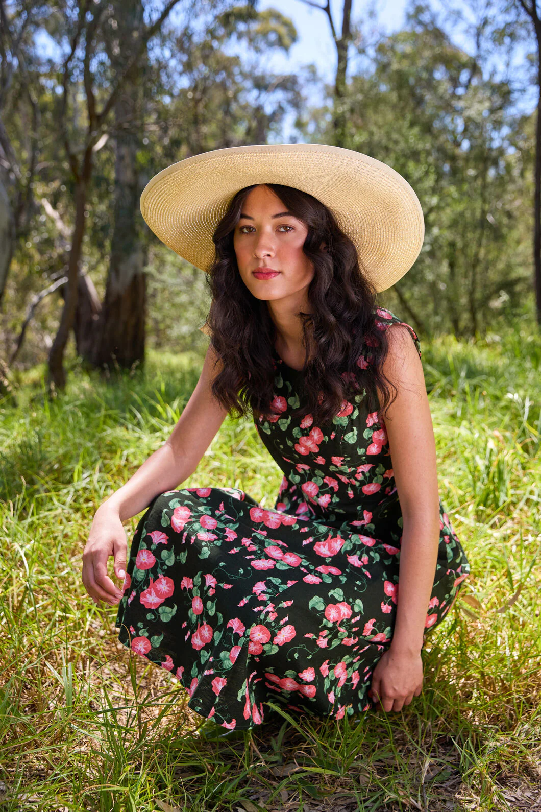 Morning Glory Midi Dress