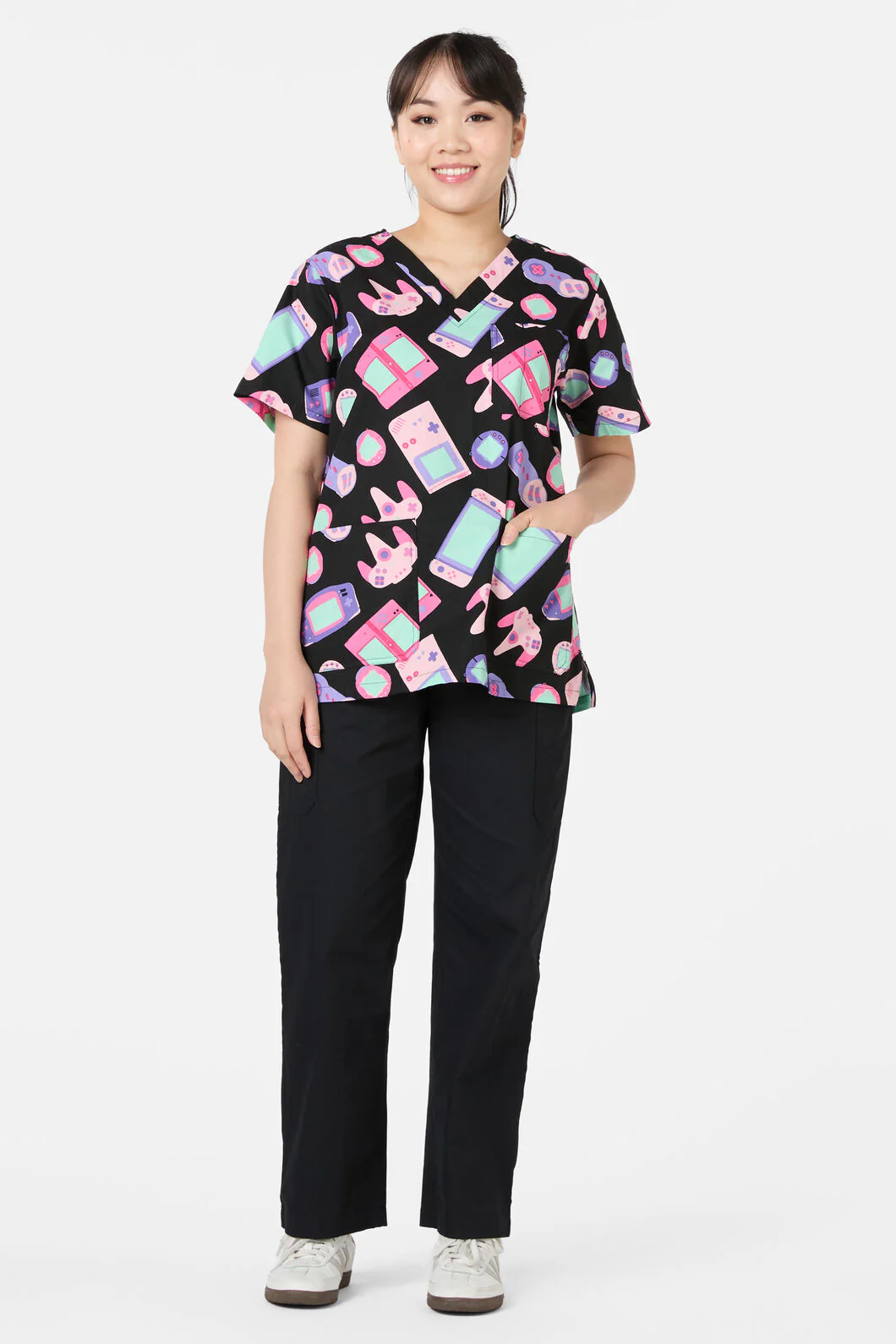 Tech Head Top & Pant Scrub Set