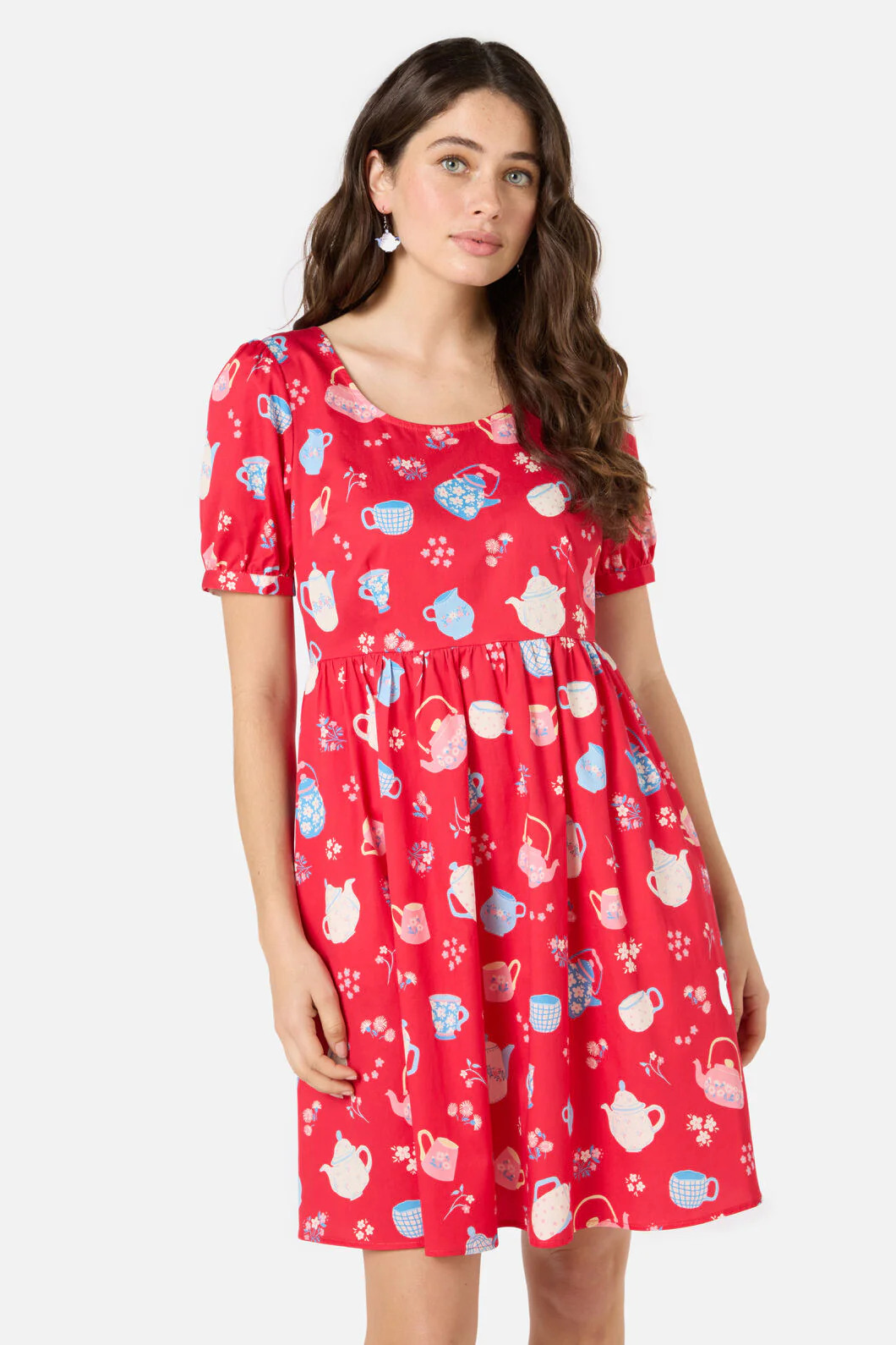 Tea Time Short Sleeve Dress