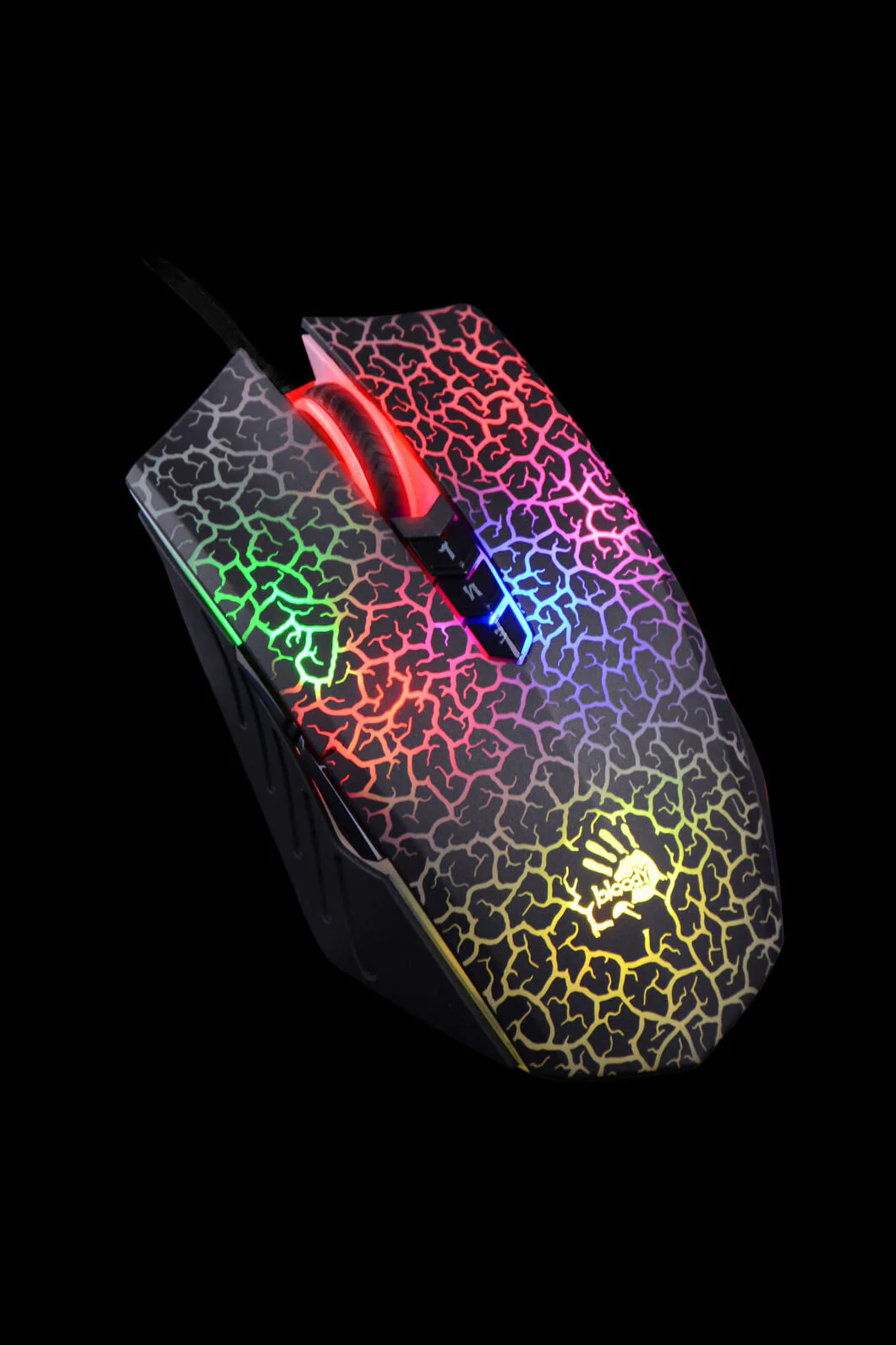 A70 Light Strike Act Wired 6200 CPI Mouse (Black)