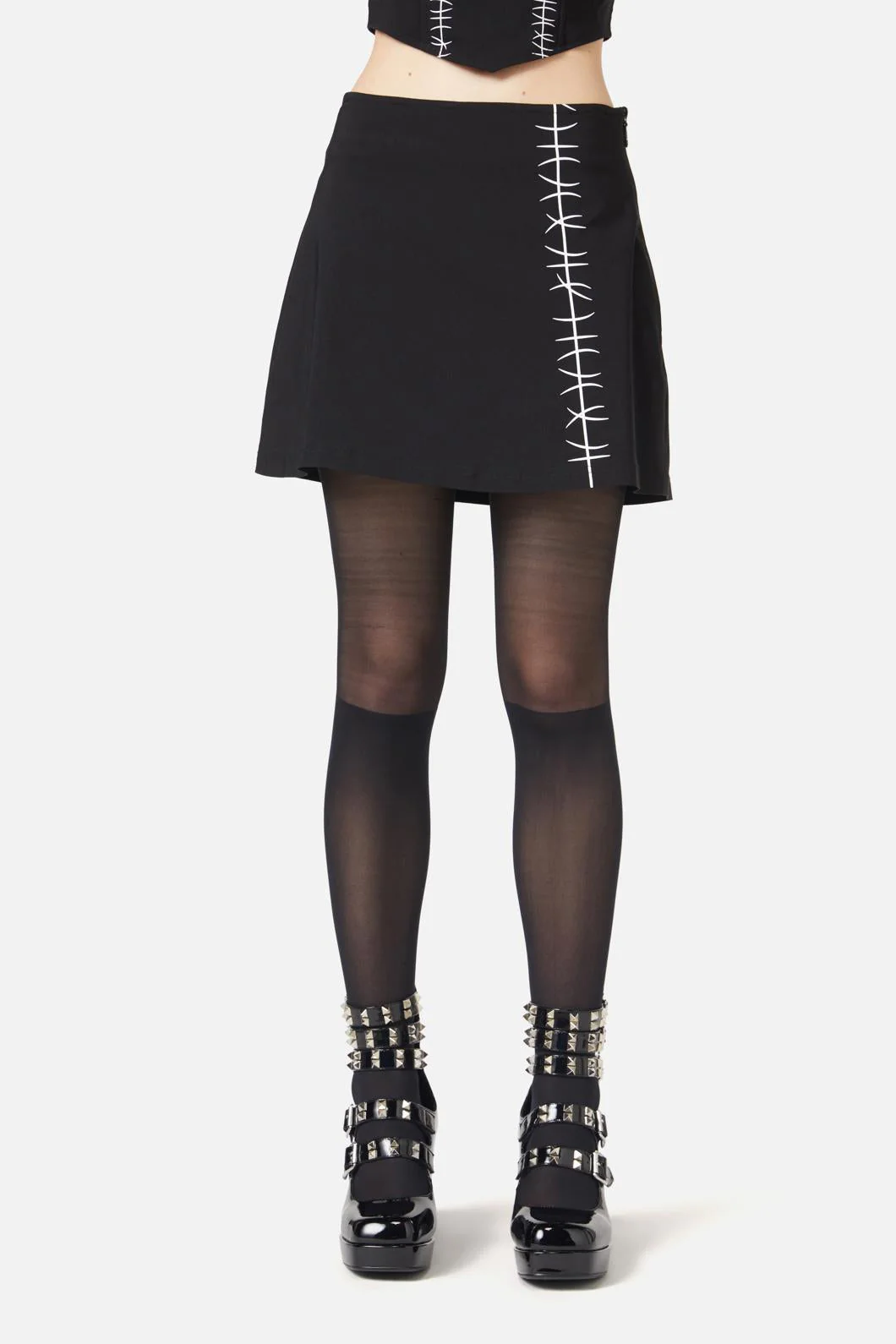 Stitched Up Skort