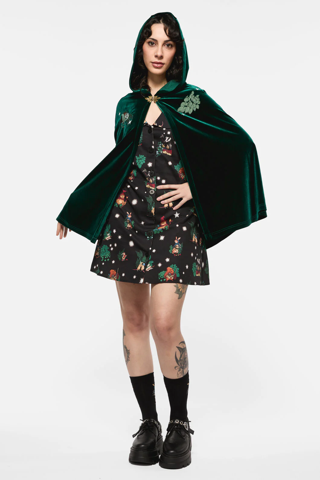 Keeper Of The Woods Velvet Cloak