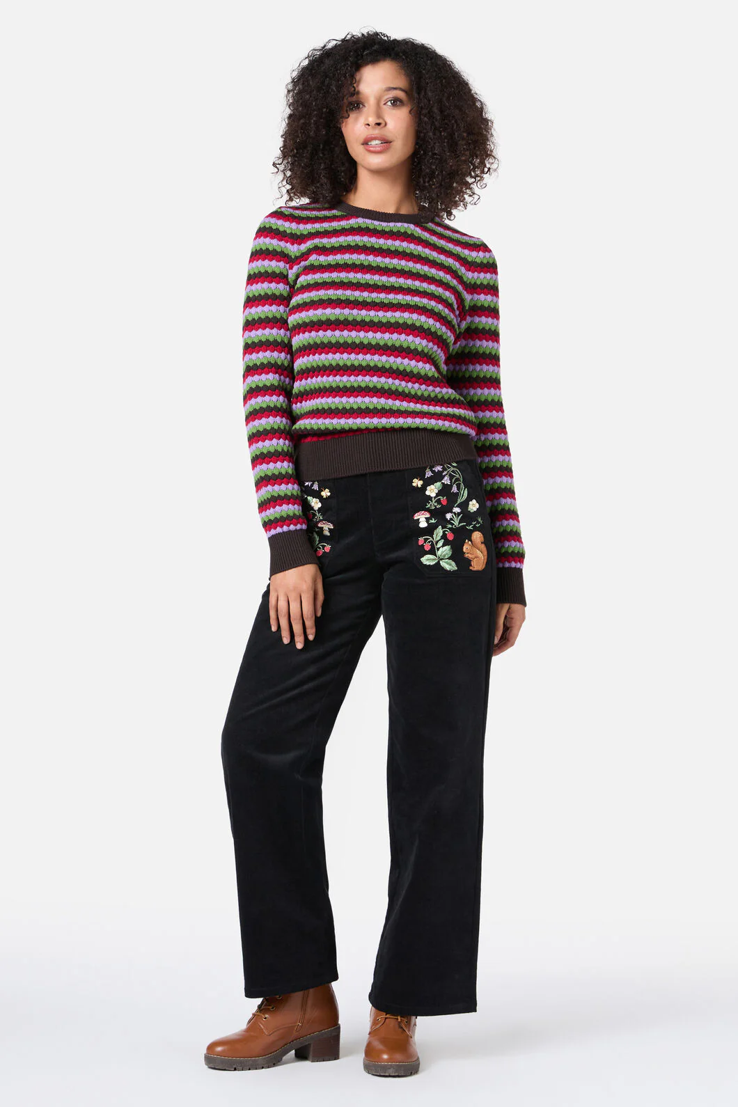Nico Stripe Knit Jumper