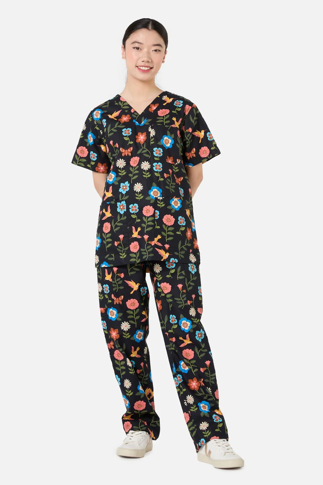 Hummingbird Scrub Set