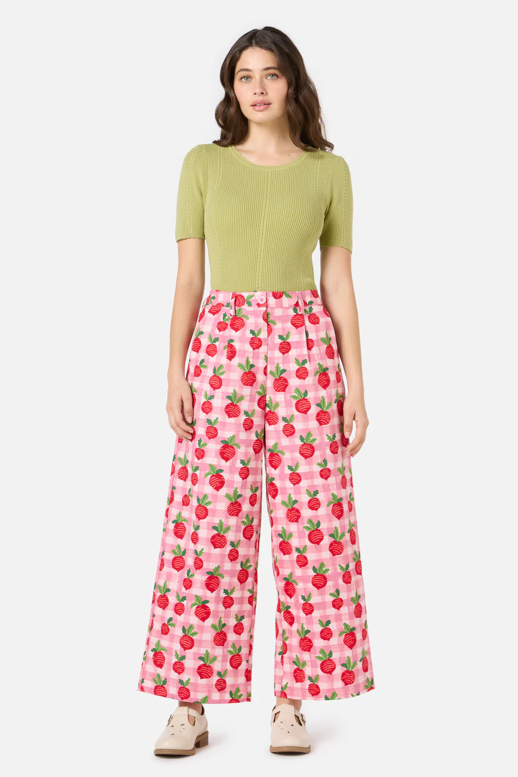Radish Picnic Culotte