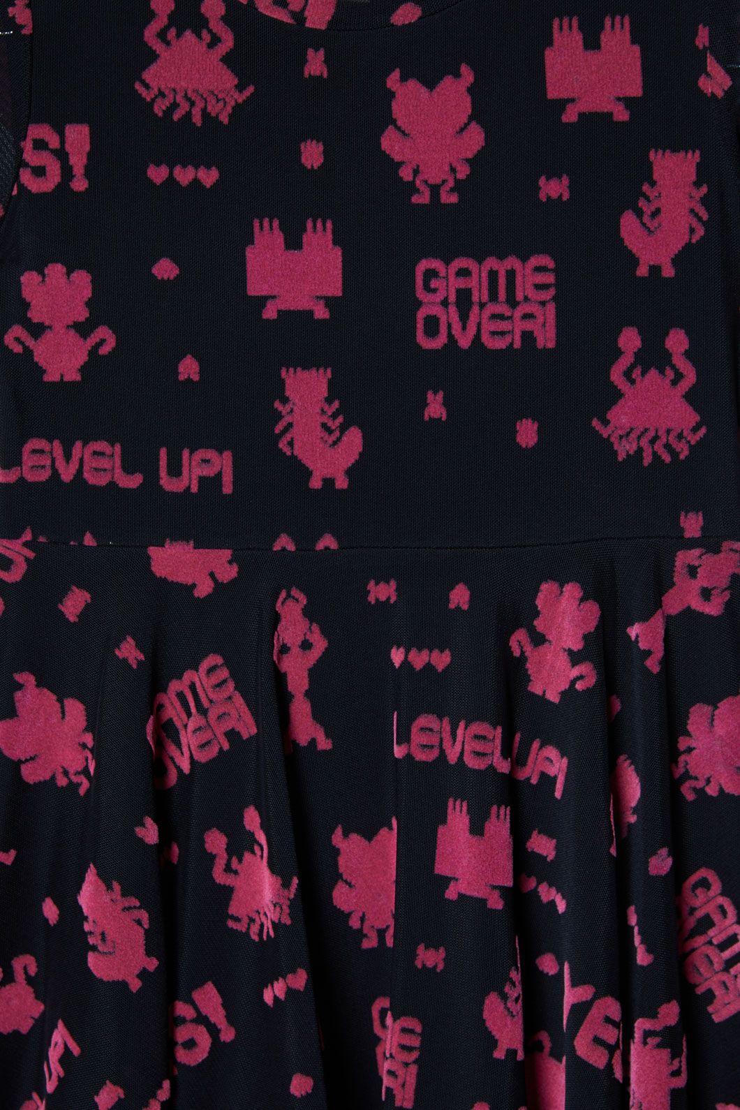 Game Over Kids Mesh Dress