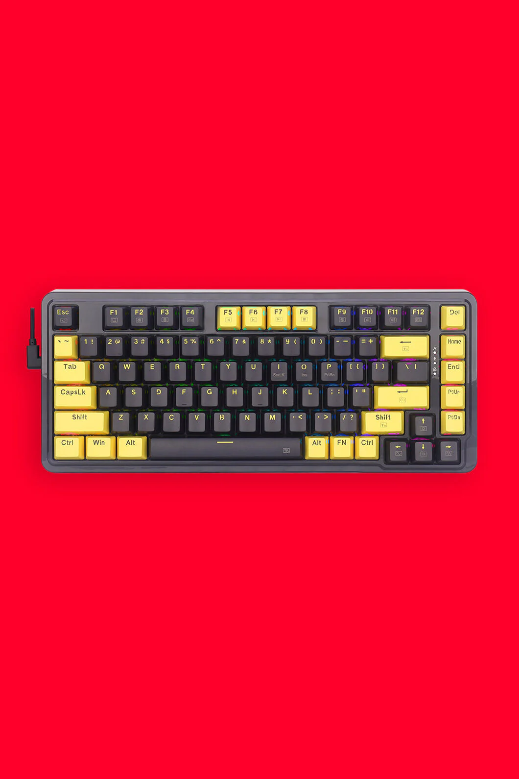 K649YP-RGB Elf 75% Gasket Keyboard