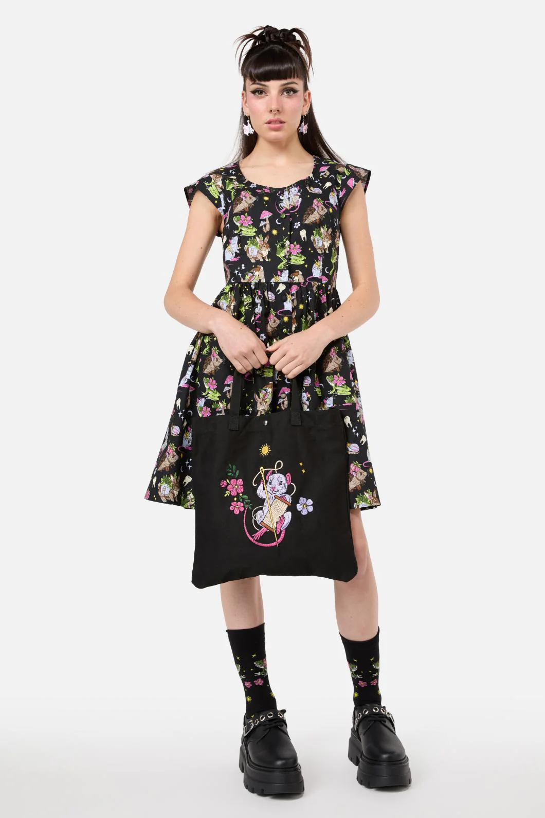 Critters Canvas Tote