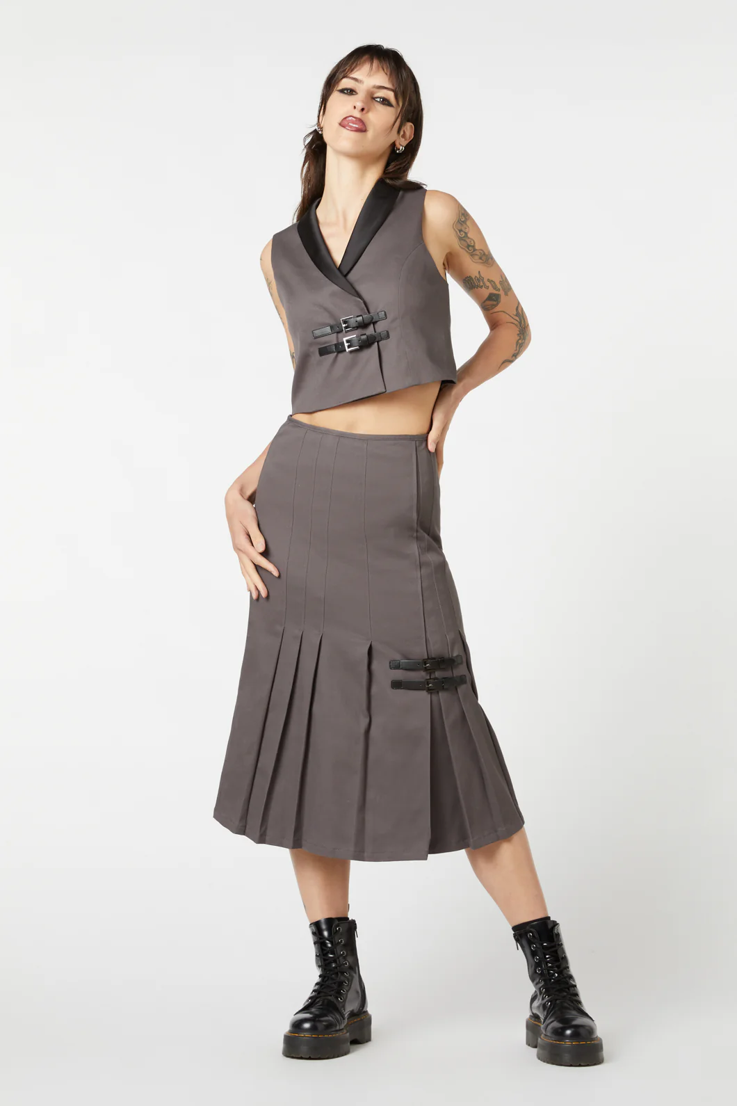 Time & Date Shawl Vest