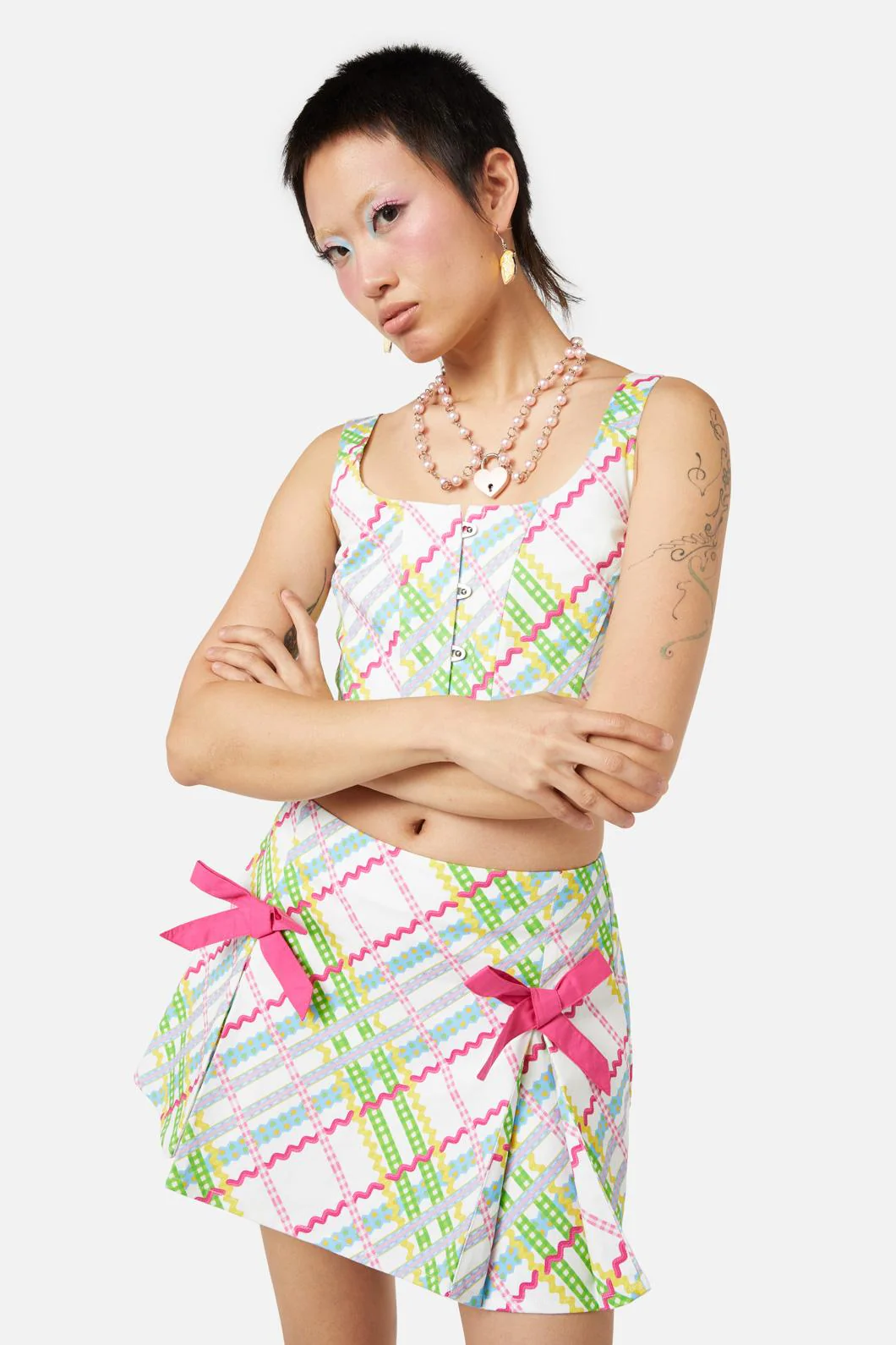 Fairybread Anthem Print Corset