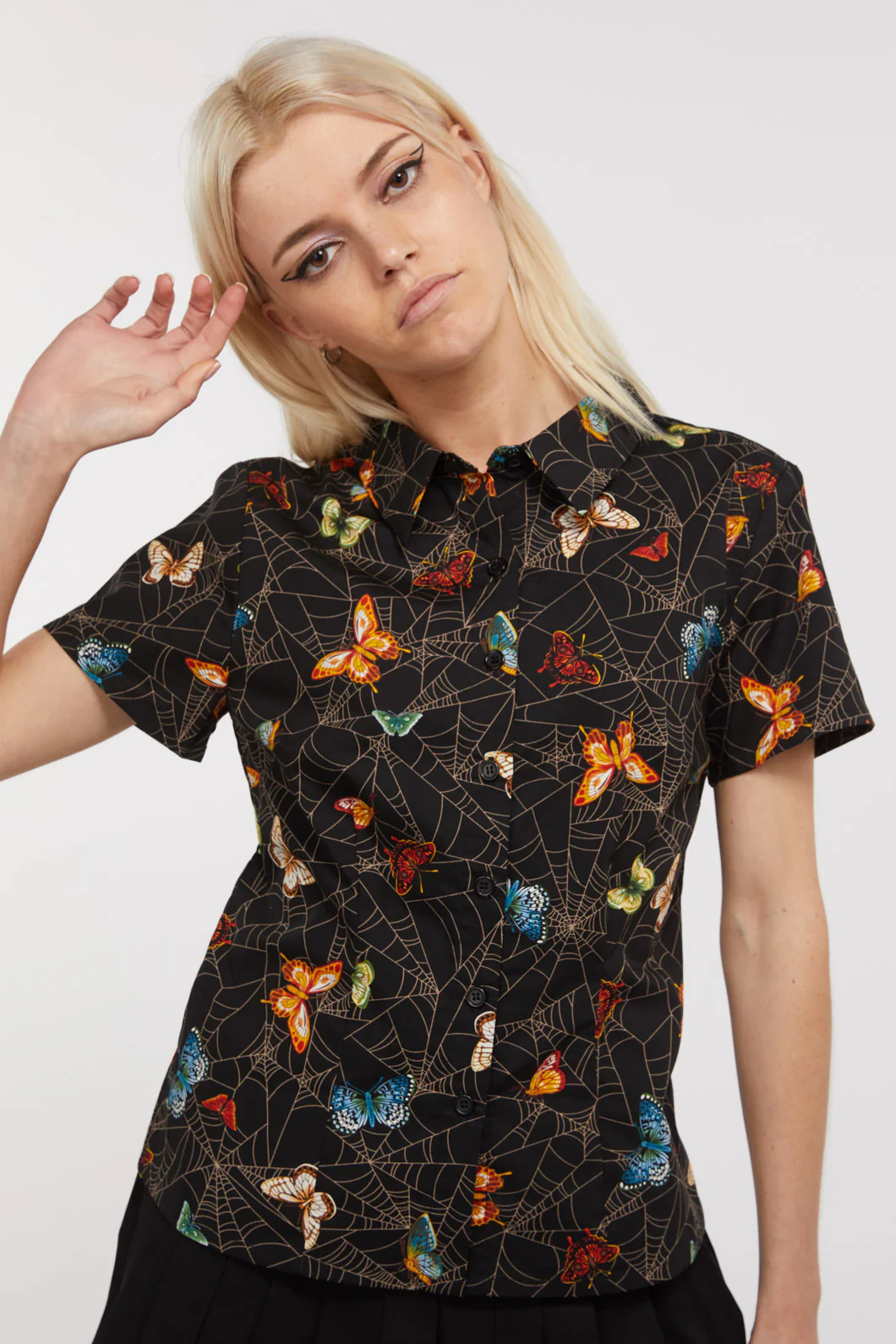 Papillon Fitted Blouse