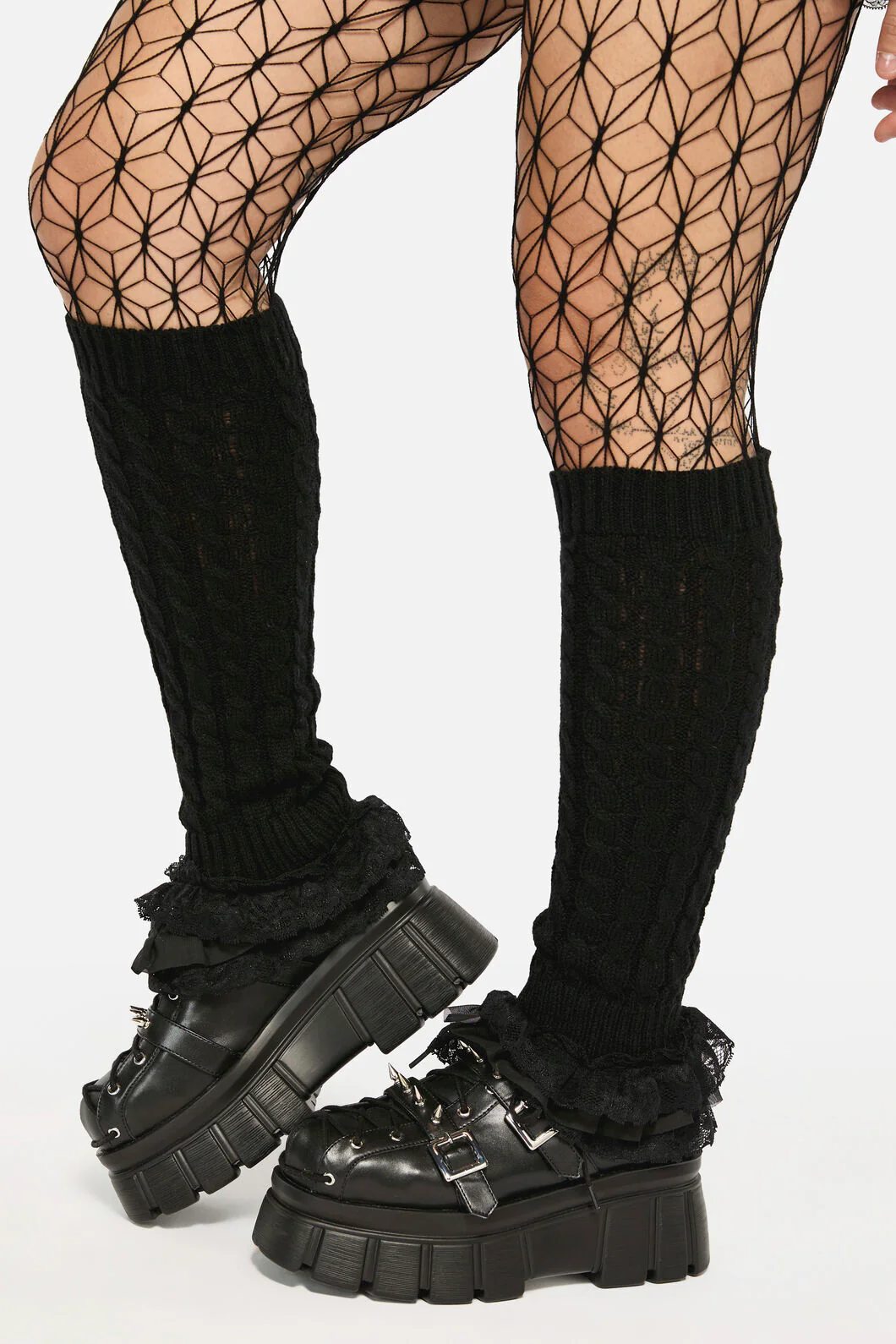 Corseted Platform Shoes