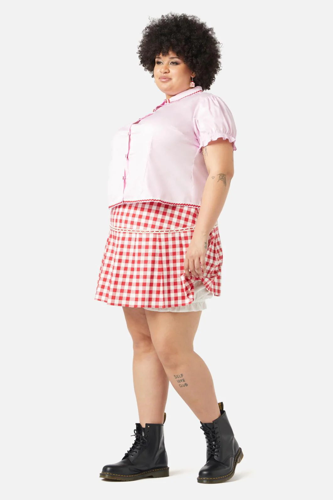 Curve Milkshake Blouse