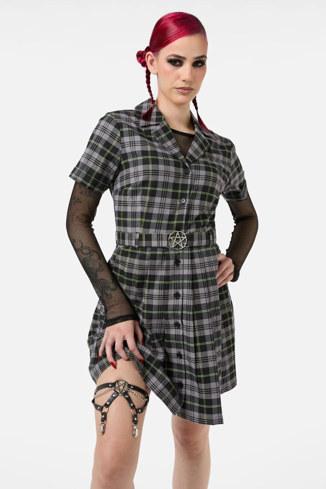 Pentagram Chain Garter