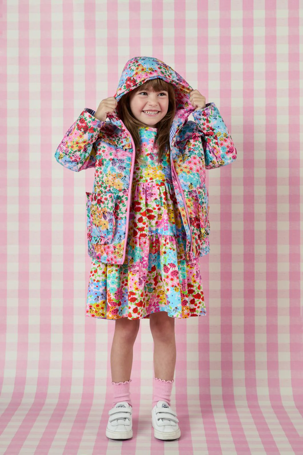 Ditsy Floral Kids Jacket
