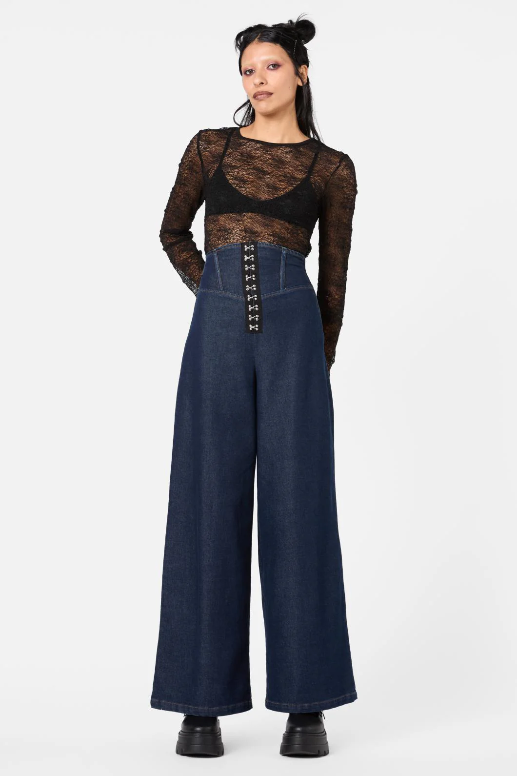Fable Denim Corset Pant