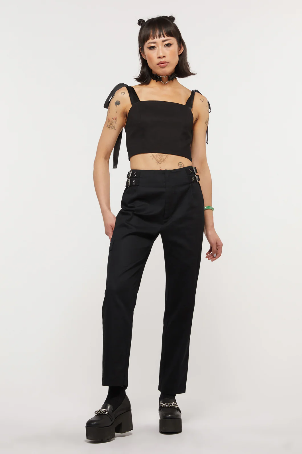 Romance Ribbon Strap Top