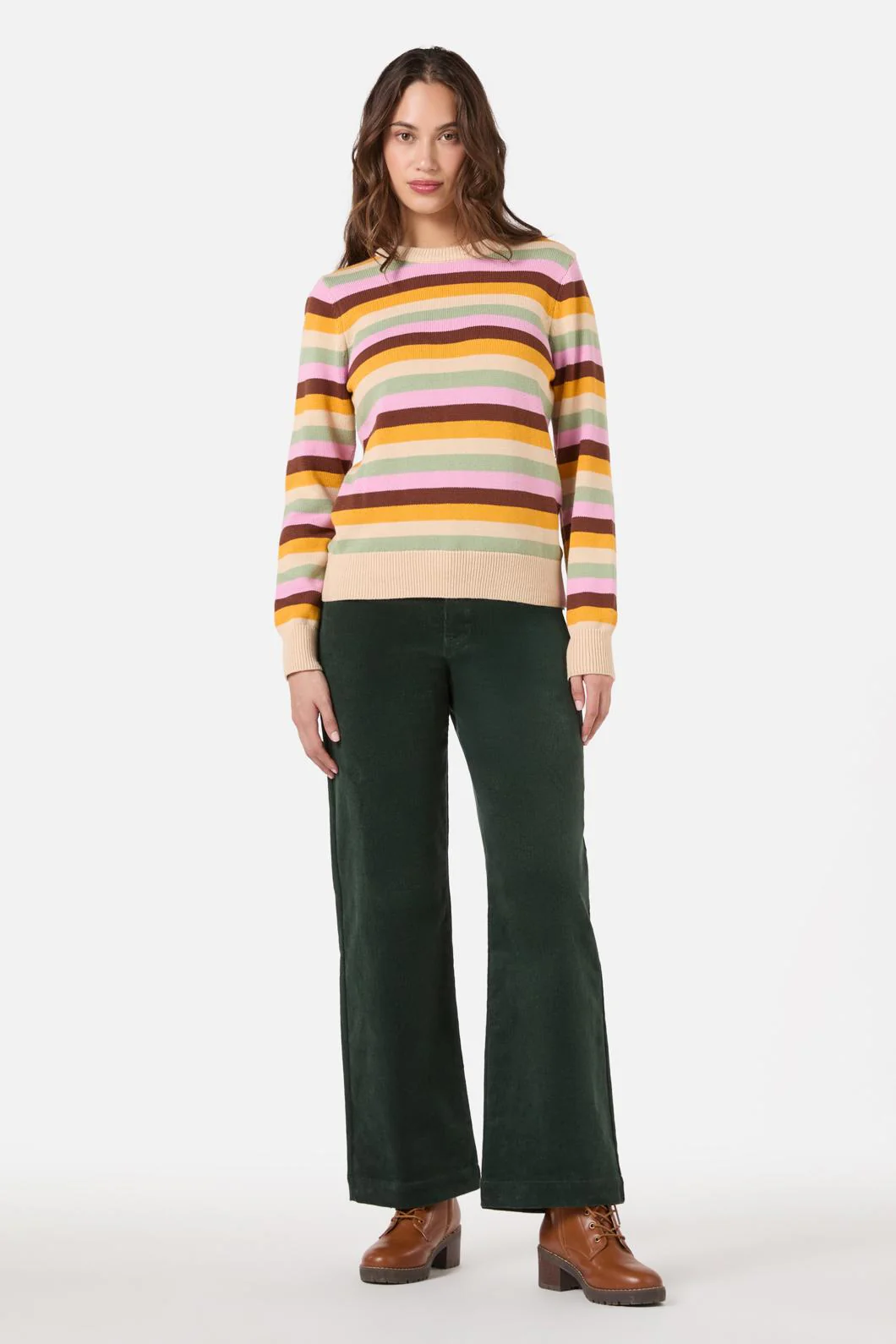 Jill Stripe Knit Jumper