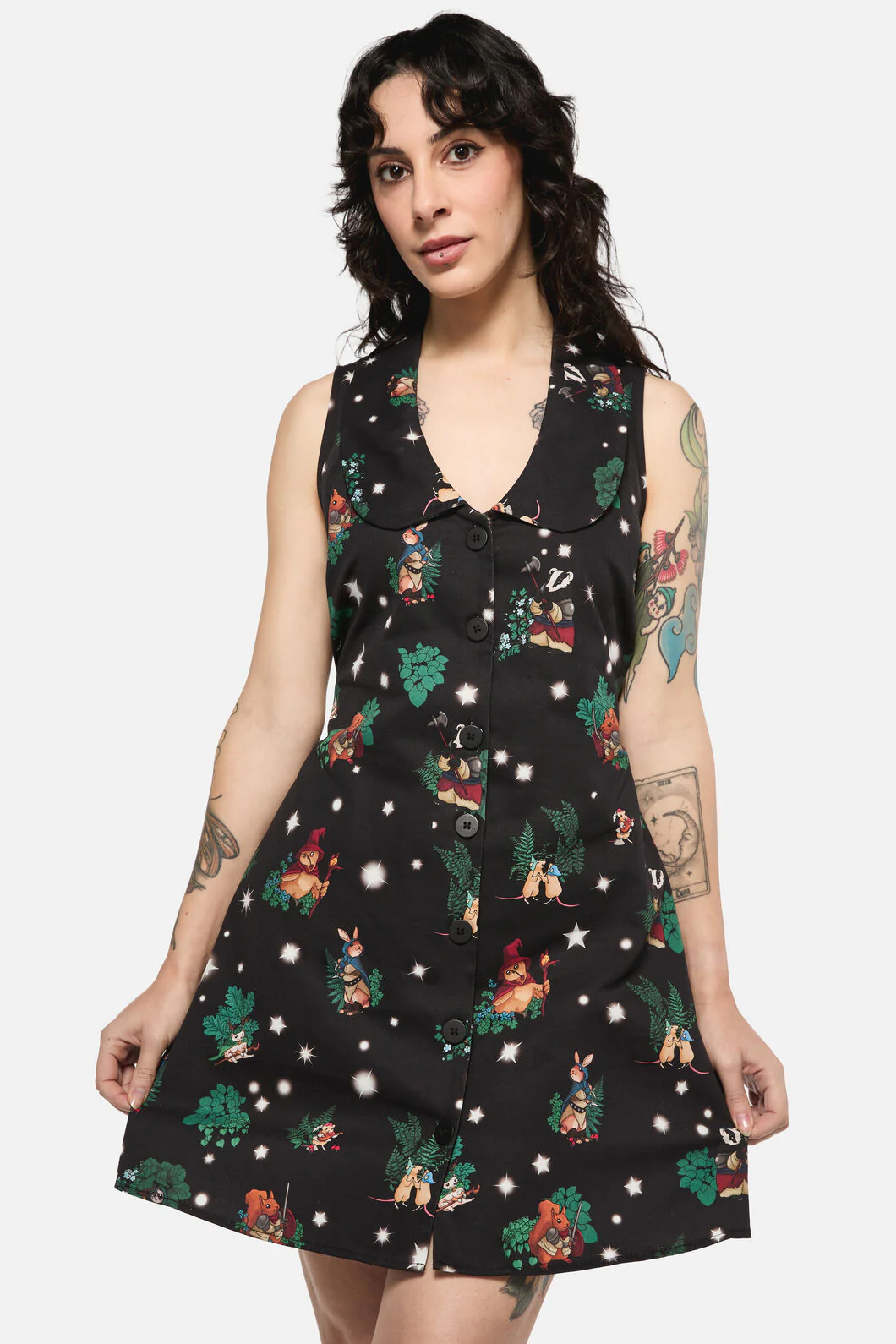 Keeper Of The Woods Print Pinafore