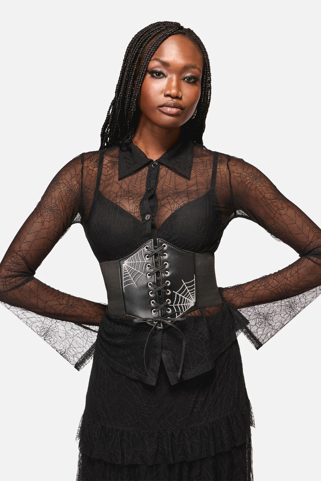 Cobweb Corset Belt