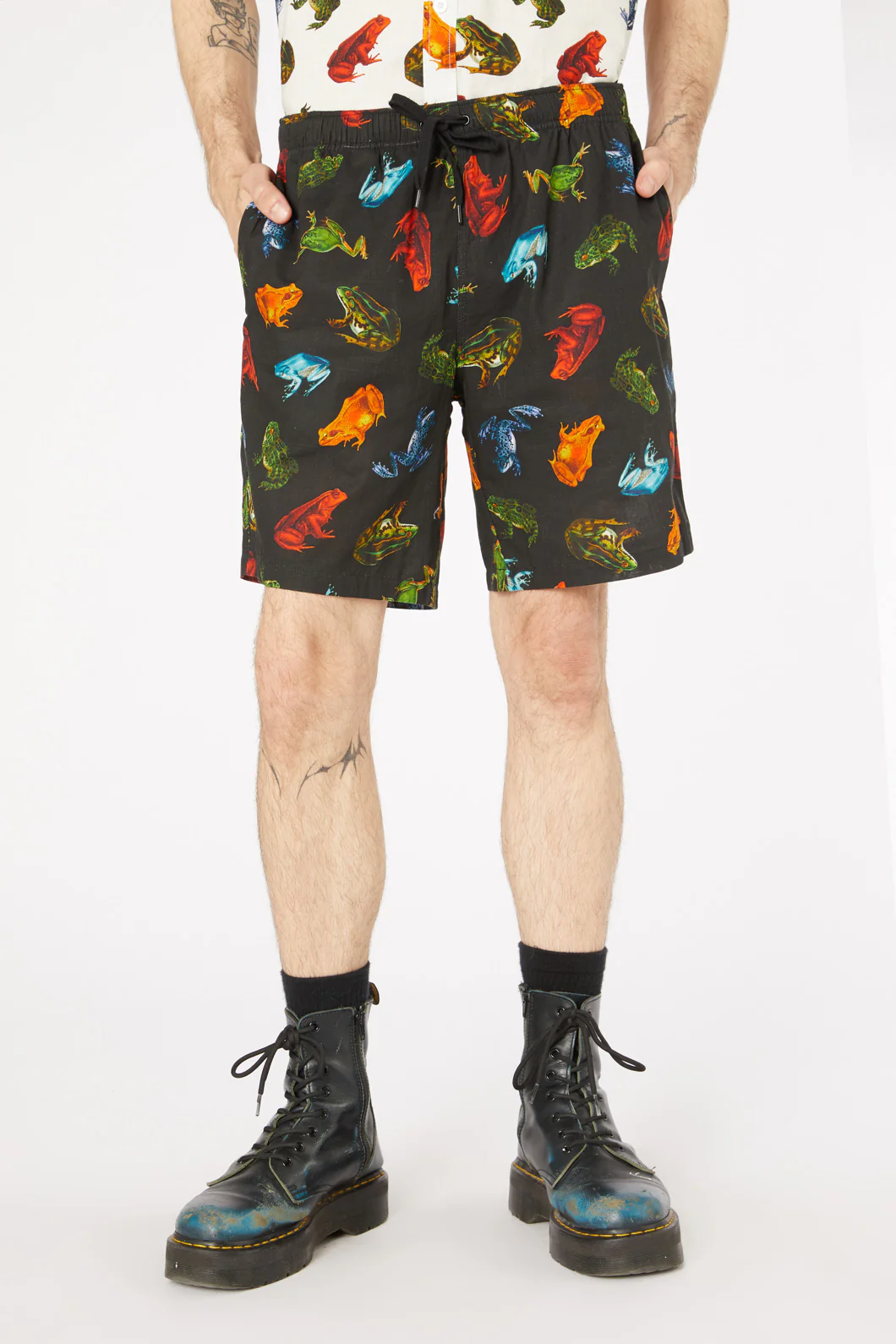 Frog Print Cotton Trunk